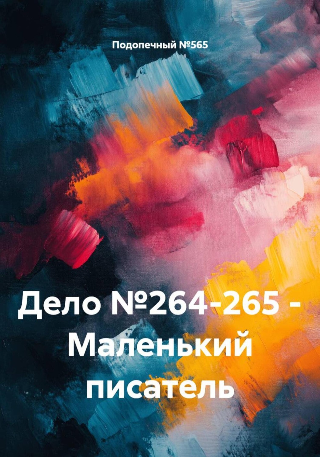 Обложка книги «Дело №264-265 – Маленький писатель»