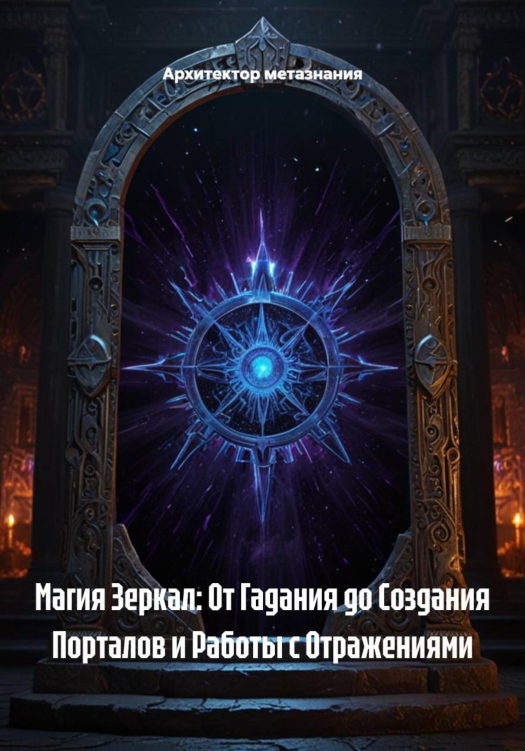 Обложка книги «Магия Зеркал: От Гадания до Создания Порталов и Работы с Отражениями»