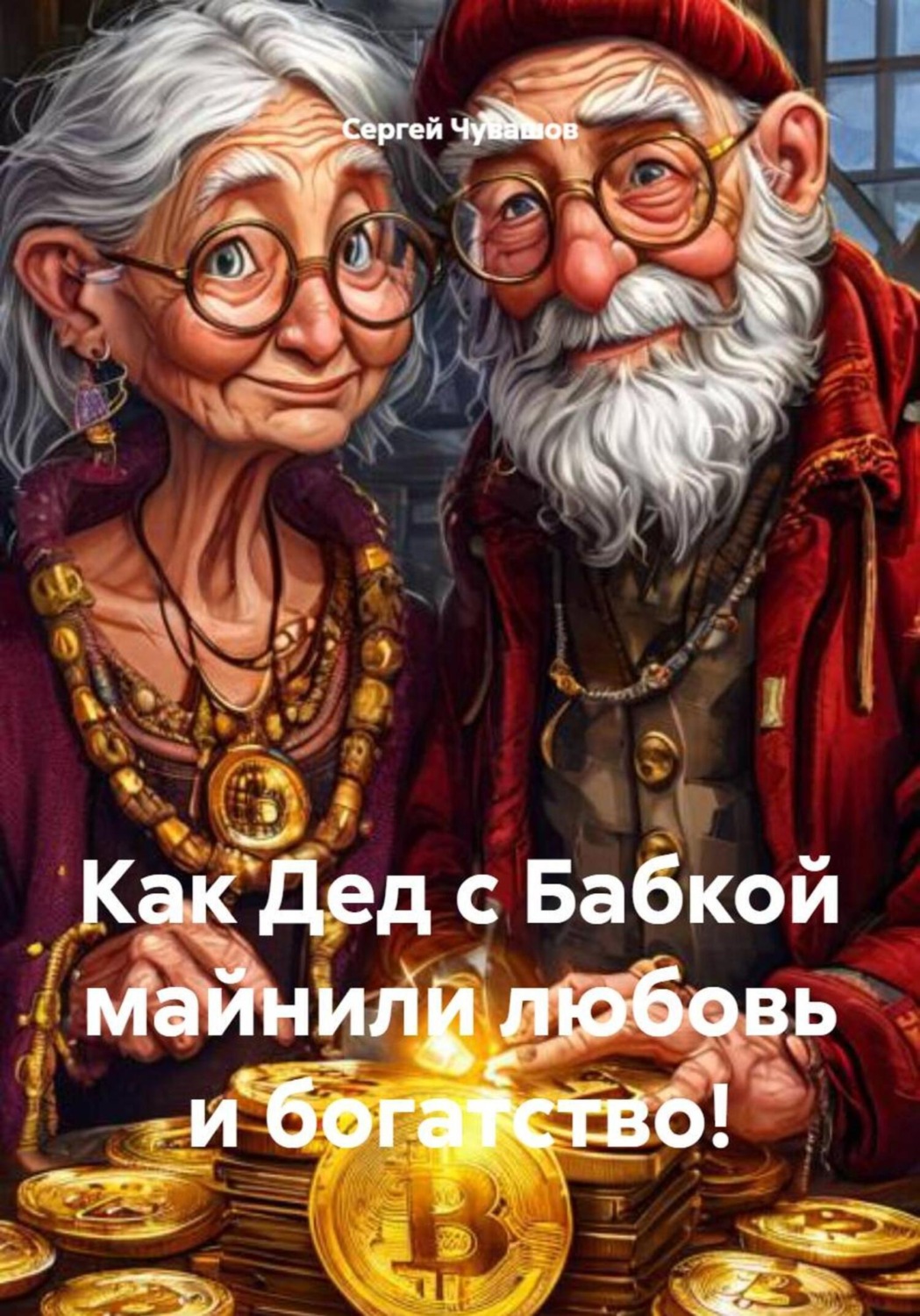 Обложка книги «Как Дед с Бабкой майнили любовь и богатство!»