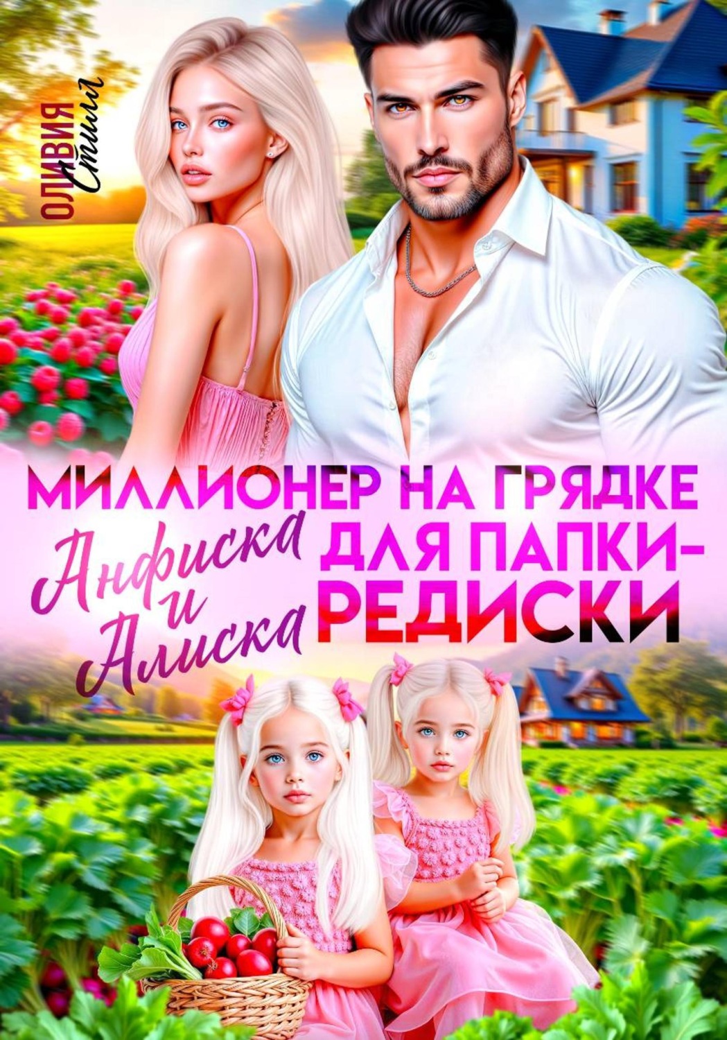 Обложка книги «Миллионер на грядке. Анфиска и Алиска для папки-редиски»