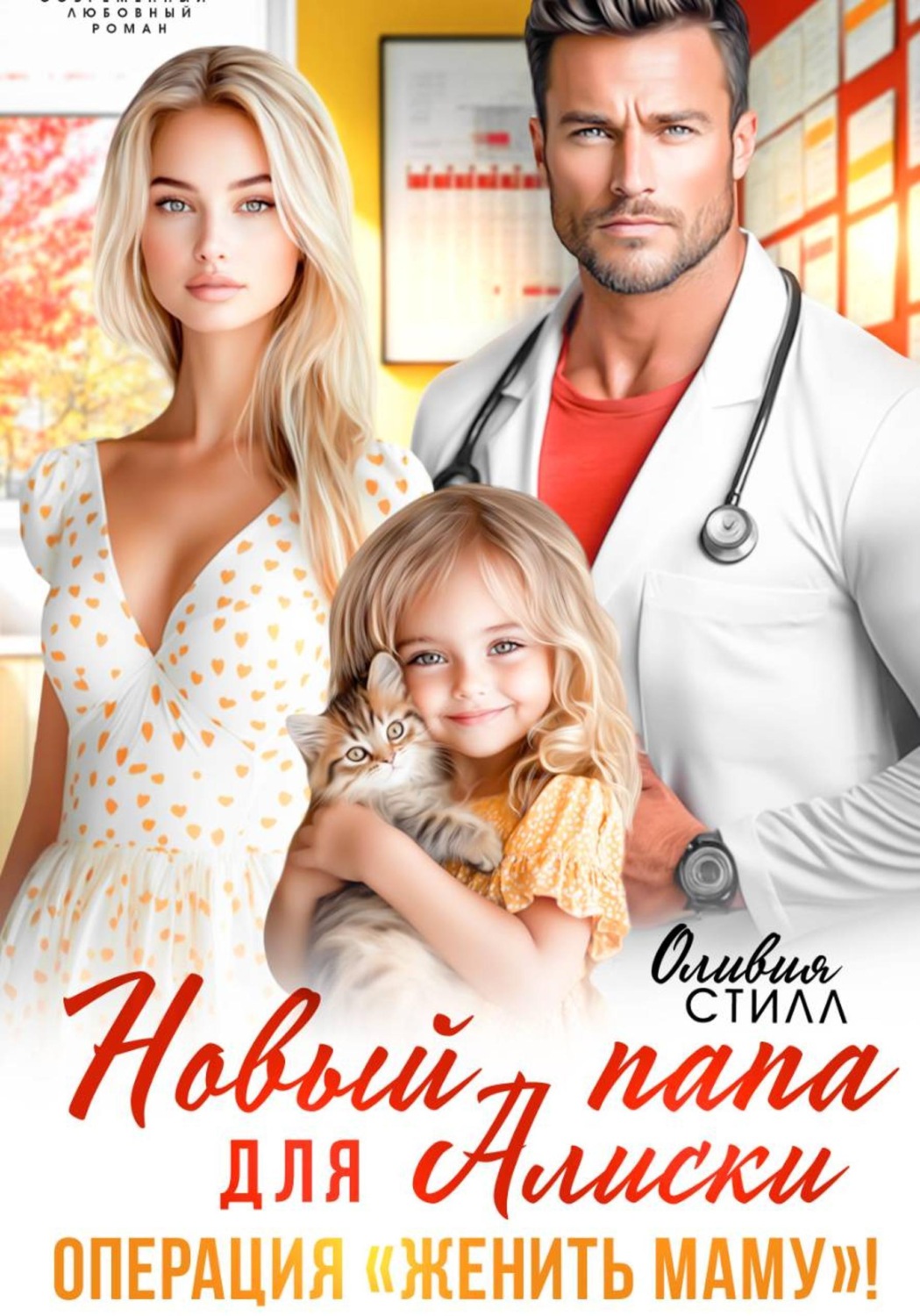 Обложка книги «Новый папа для Алиски. Операция "Женить маму!"»