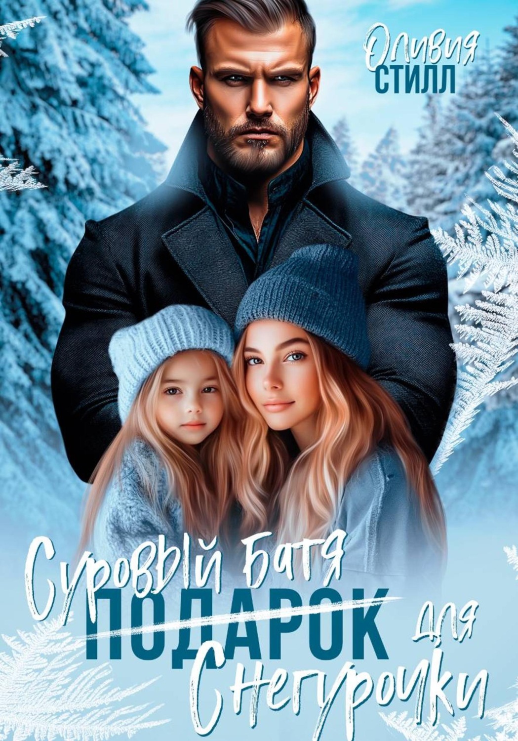 Обложка книги «Суровый батя для Снегурочки»