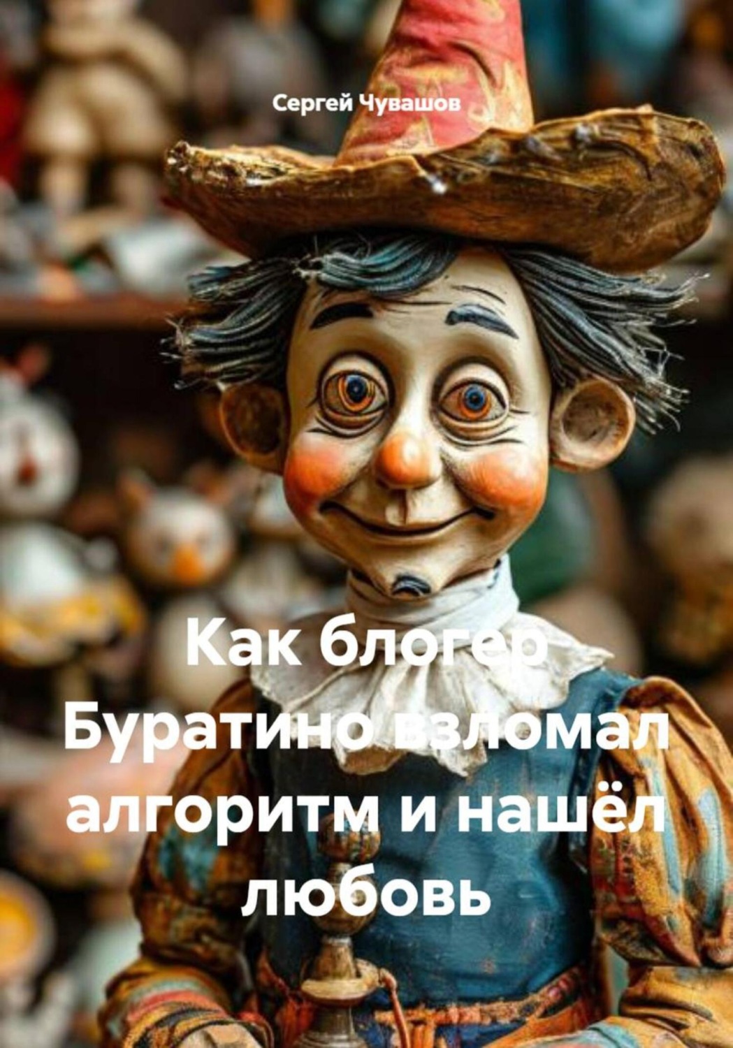 Обложка книги «Как блогер Буратино взломал алгоритм и нашёл любовь»