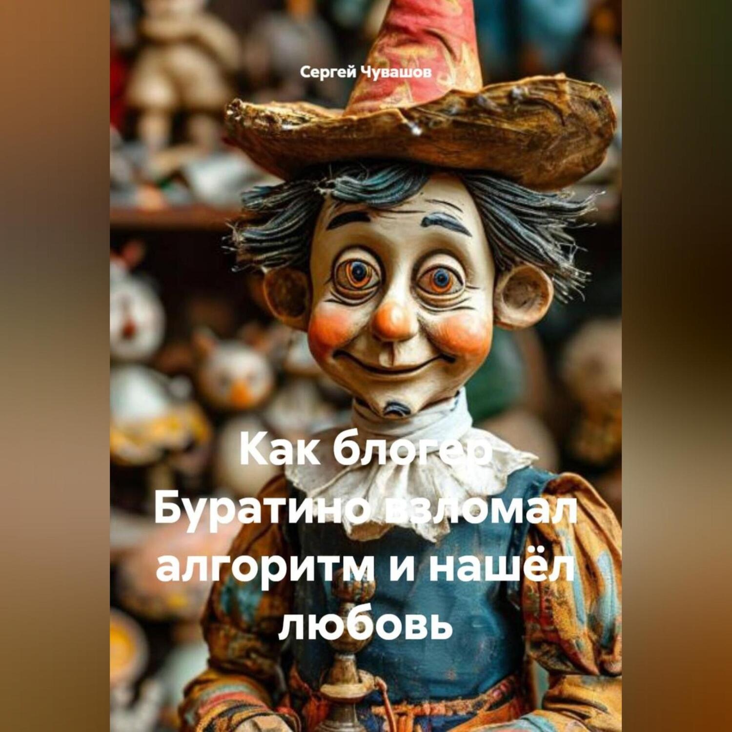 Обложка книги «Как блогер Буратино взломал алгоритм и нашёл любовь.»