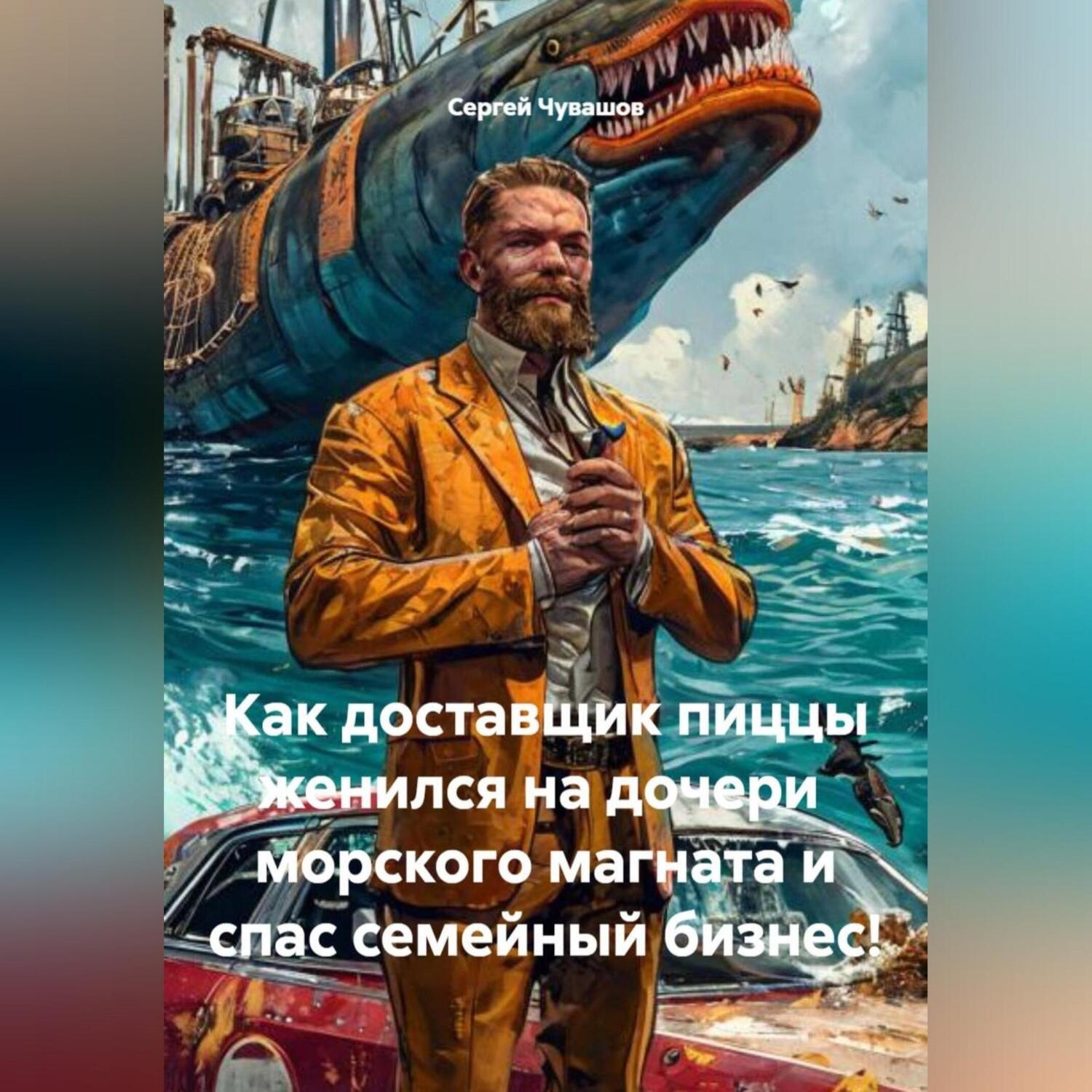 Обложка книги «Как доставщик пиццы женился на дочери морского магната и спас семейный бизнес!»