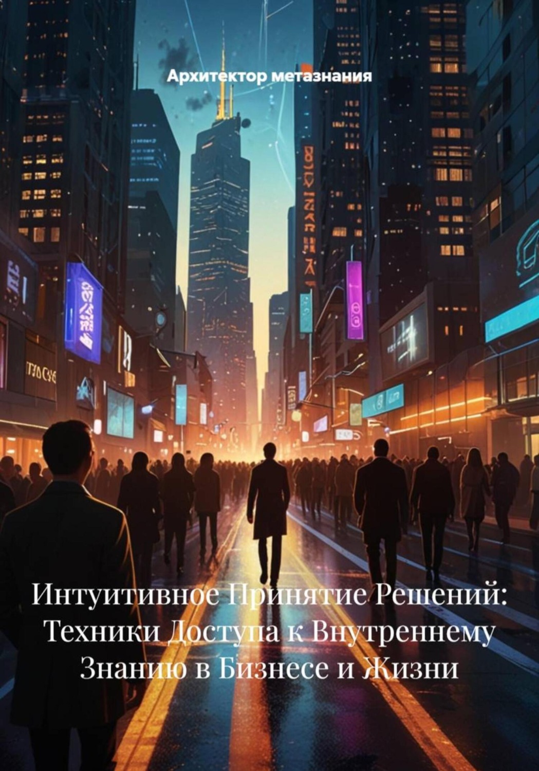 Обложка книги «Интуитивное Принятие Решений: Техники Доступа к Внутреннему Знанию в Бизнесе и Жизни»
