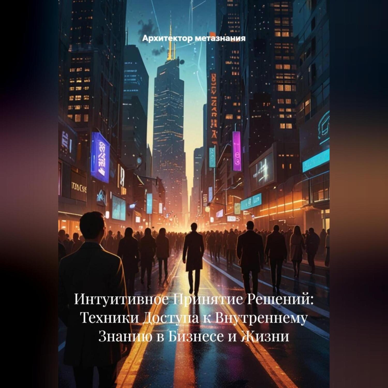 Обложка книги «Интуитивное Принятие Решений: Техники Доступа к Внутреннему Знанию в Бизнесе и Жизни»