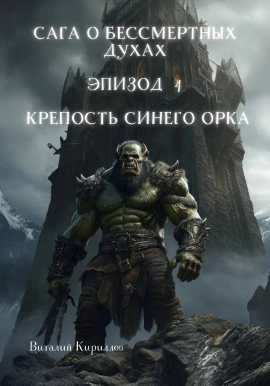 Обложка книги «Сага о бессмертных духах. Эпизод 4. Крепость Синего Орка»
