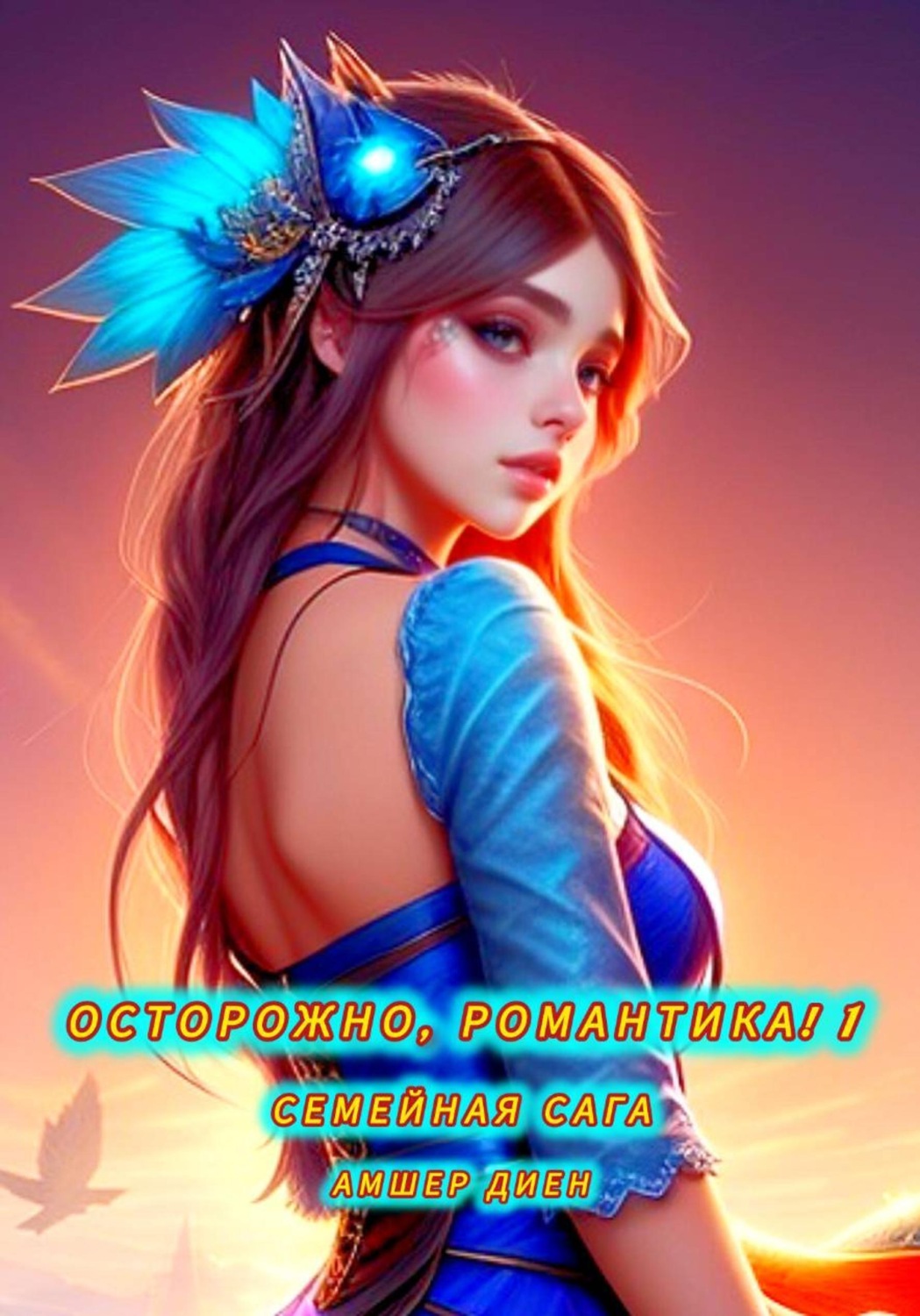 Обложка книги «Осторожно, романтика! 1. Семейная сага»