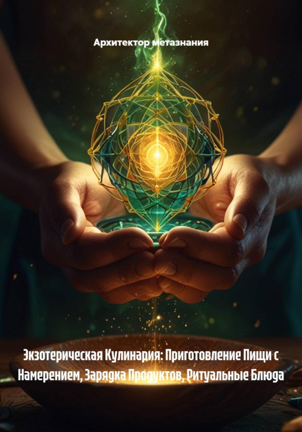 Обложка книги «Экзотерическая Кулинария: Приготовление Пищи с Намерением, Зарядка Продуктов, Ритуальные Блюда»