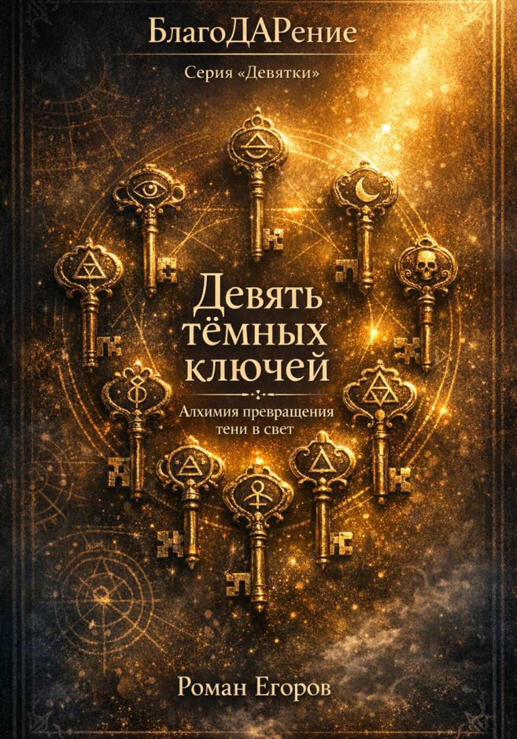 Обложка книги «Девять тёмных ключей»