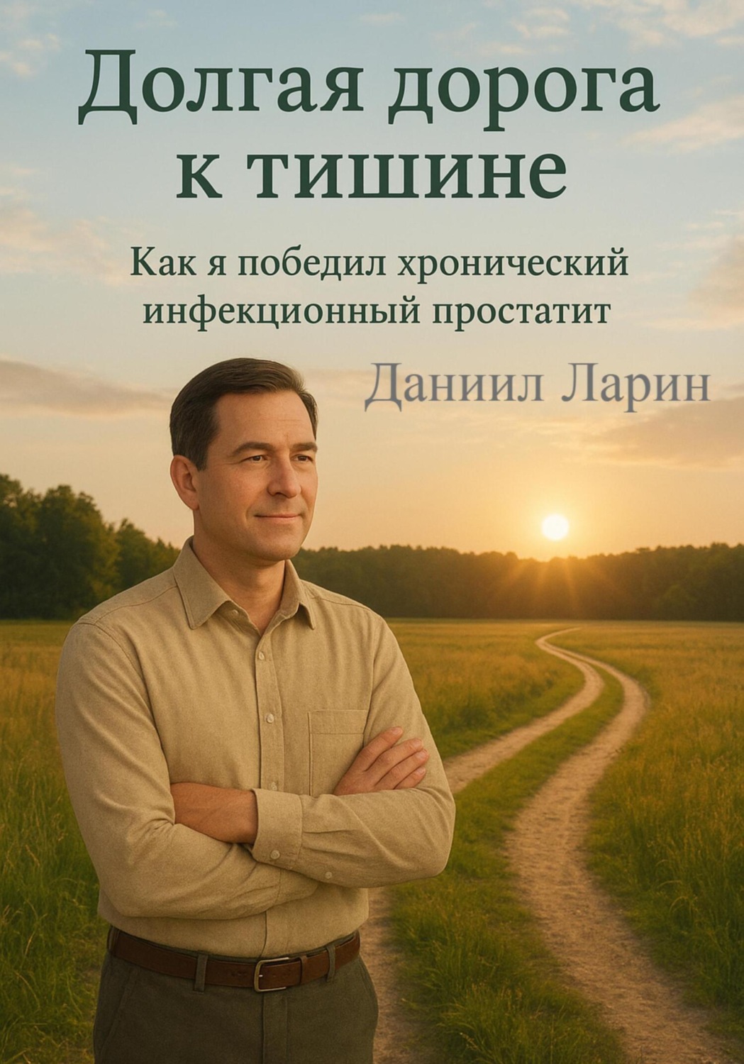 Обложка книги ««Долгая дорога к тишине. Как я победил хронический инфекционный простатит»»
