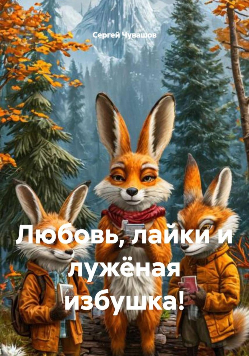 Обложка книги «Любовь, лайки и лужёная избушка!»