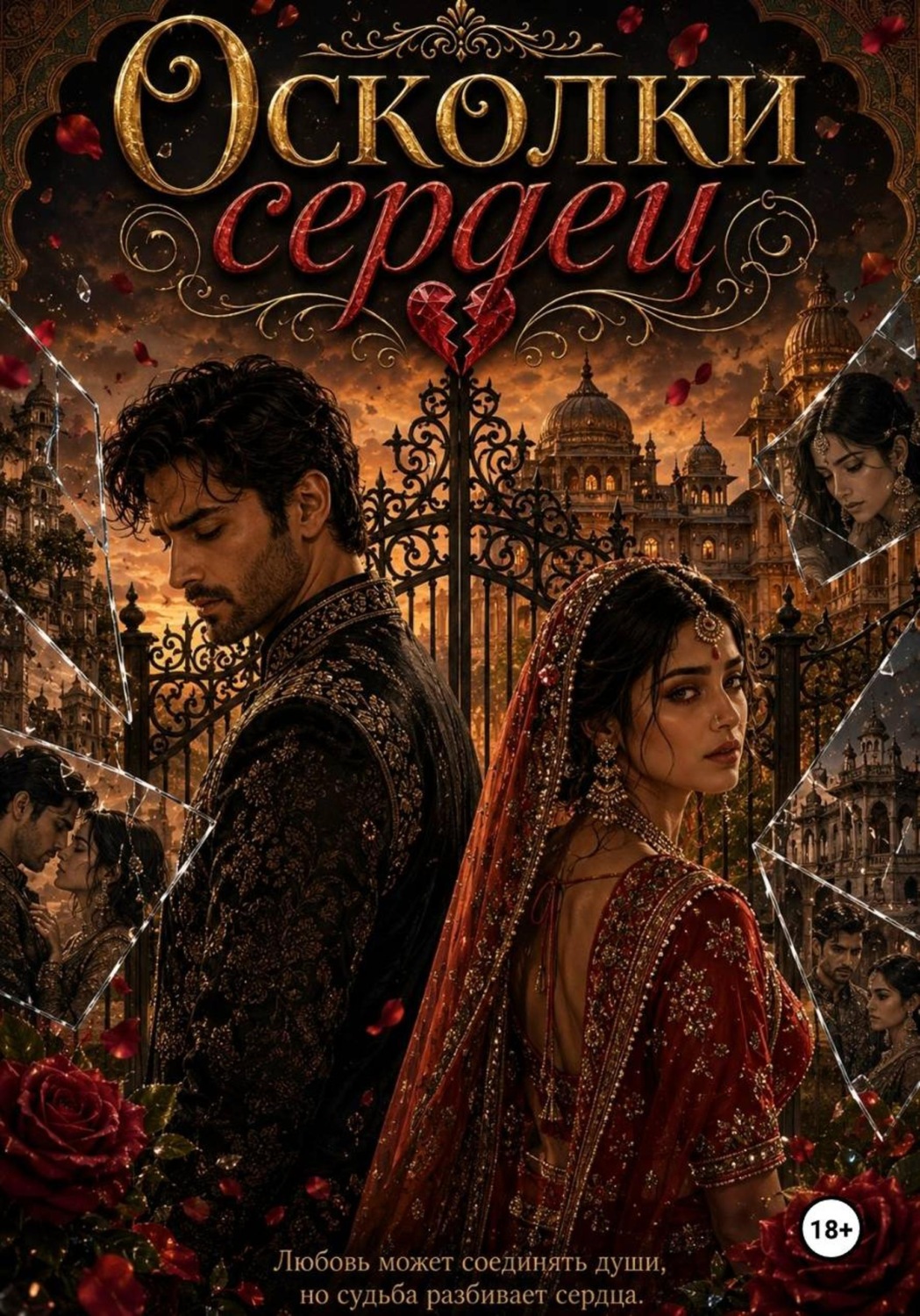 Обложка книги «Осколки сердец»