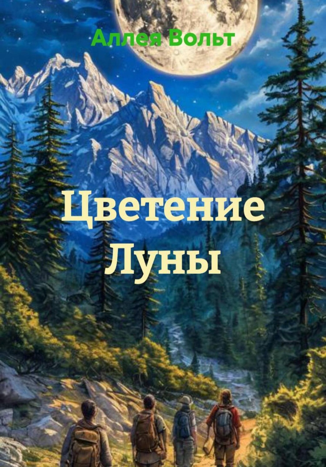 Обложка книги «Цветение Луны»