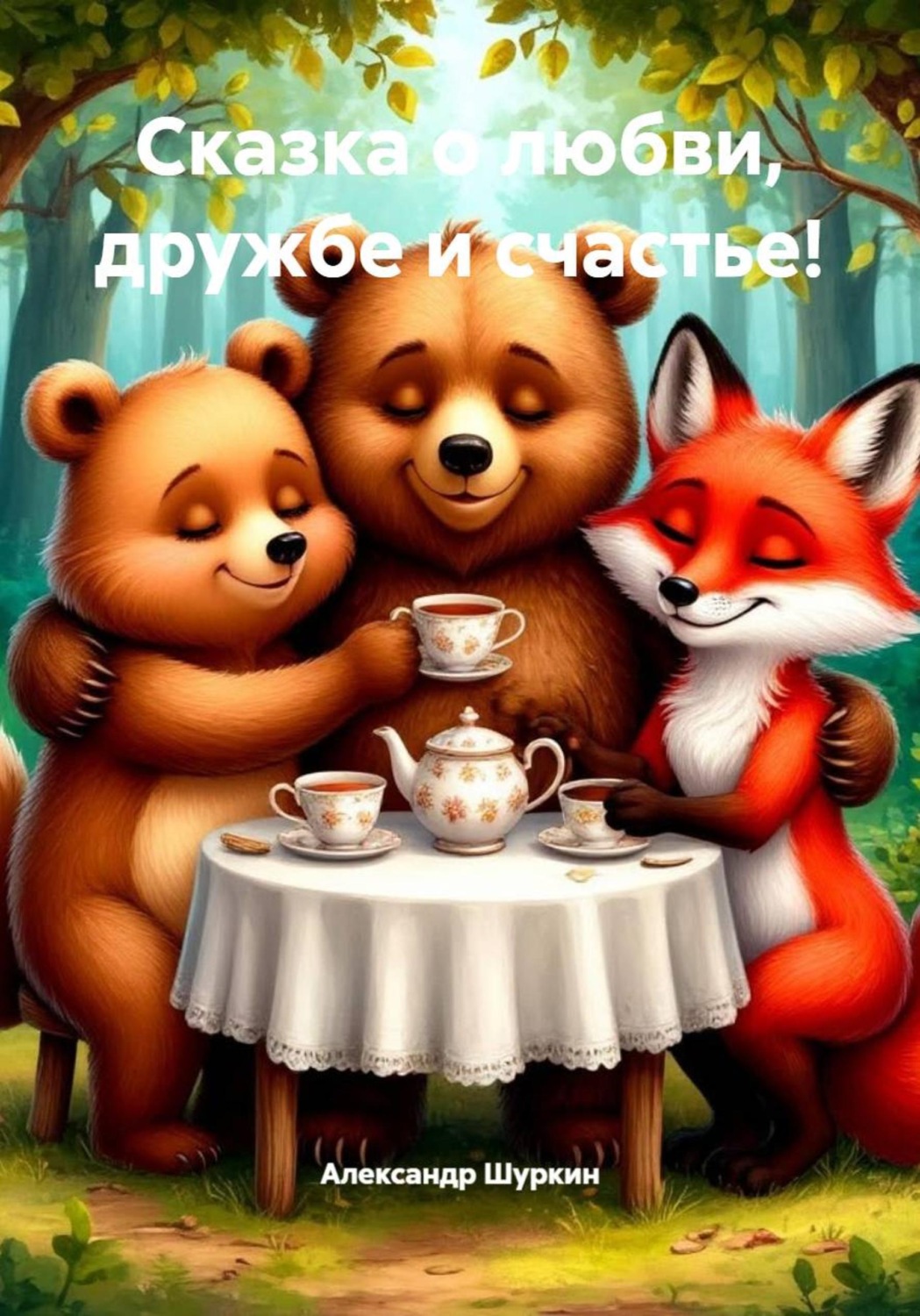 Обложка книги «Сказка о любви, дружбе и счастье!»