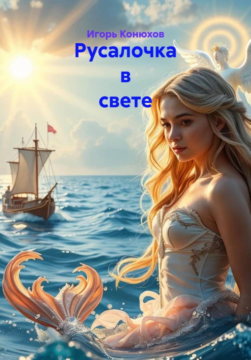 Обложка книги «Русалочка в свете»