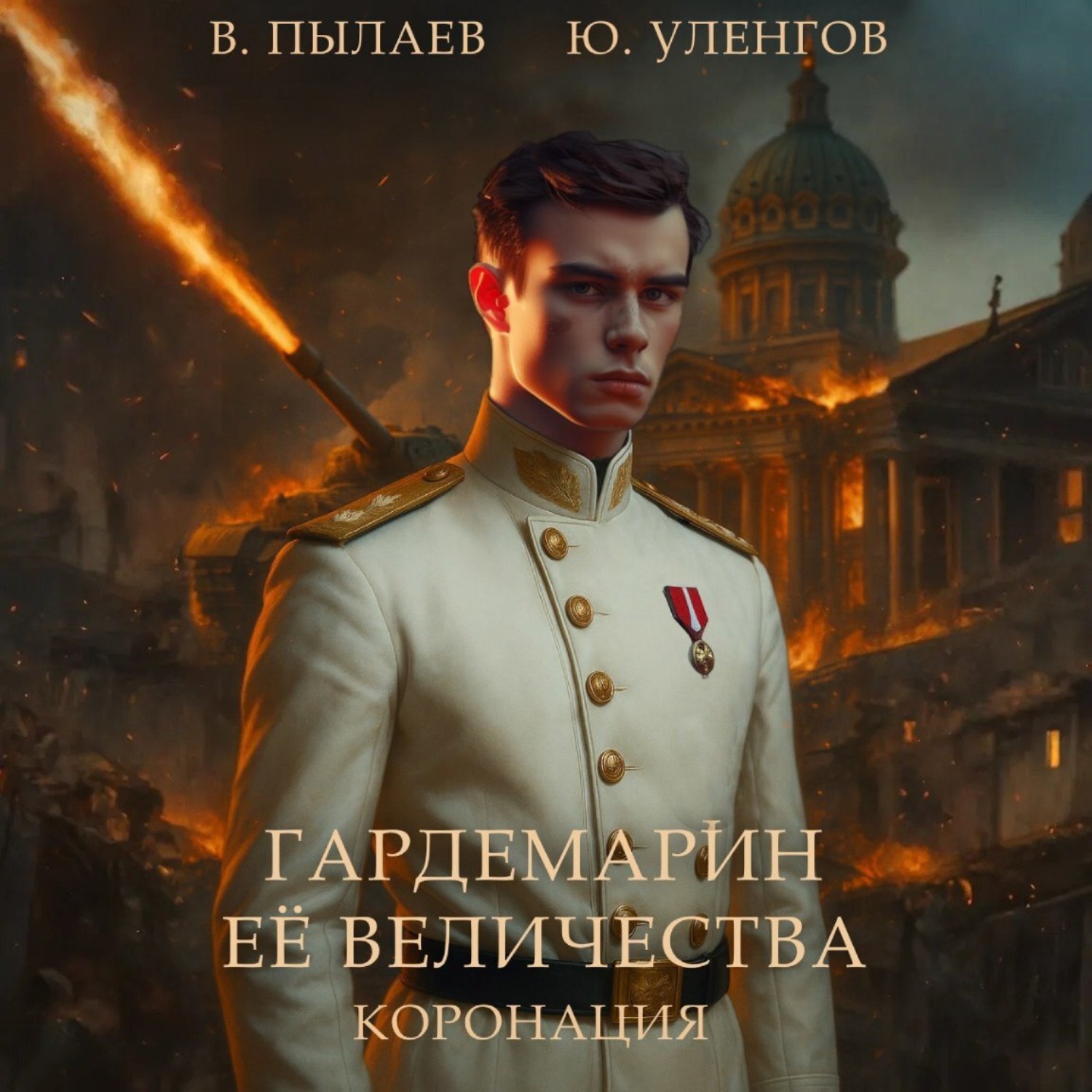Обложка книги «Гардемарин Ее Величества. Коронация»