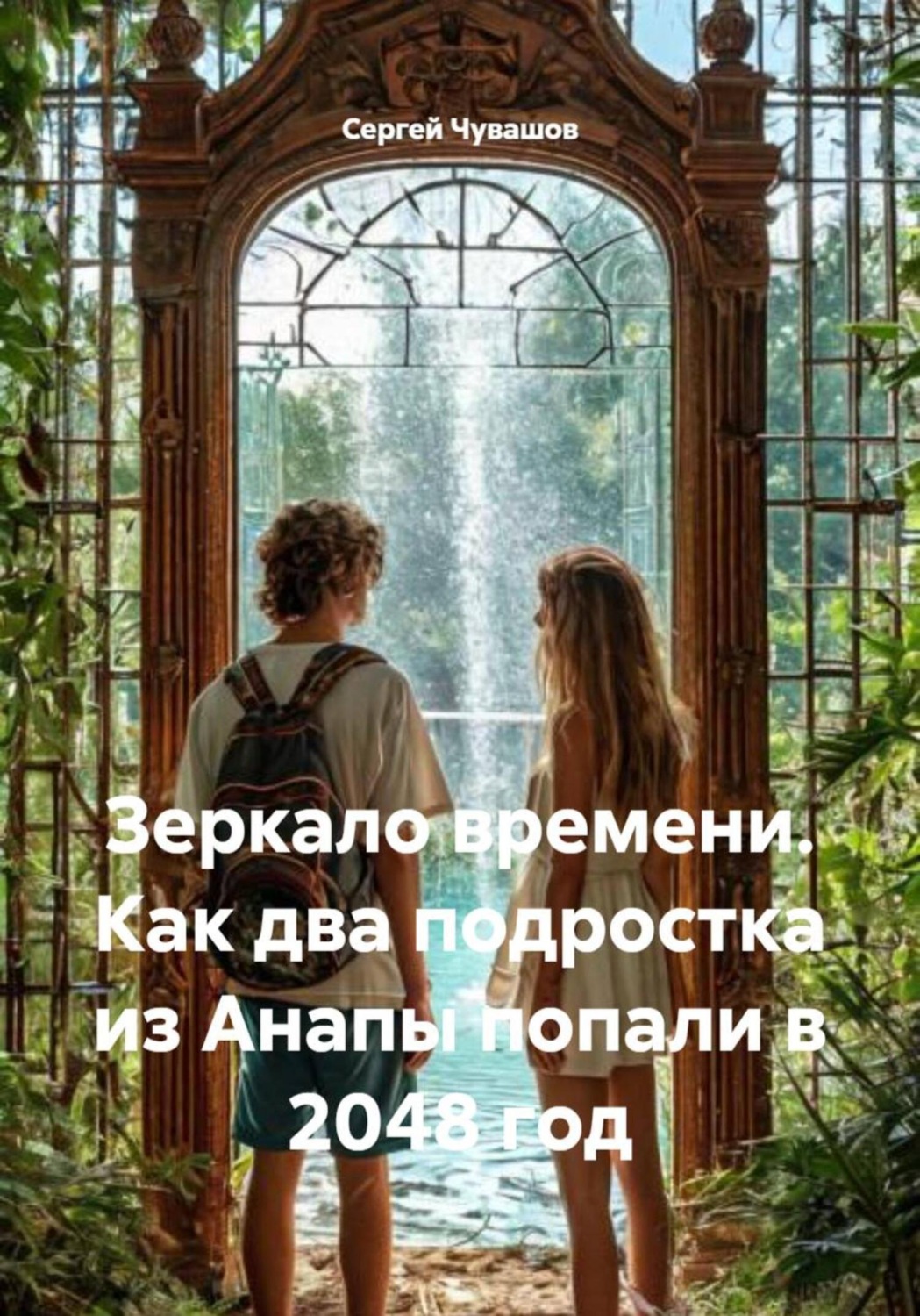 Обложка книги «Зеркало времени. Как два подростка из Анапы попали в 2048 год»