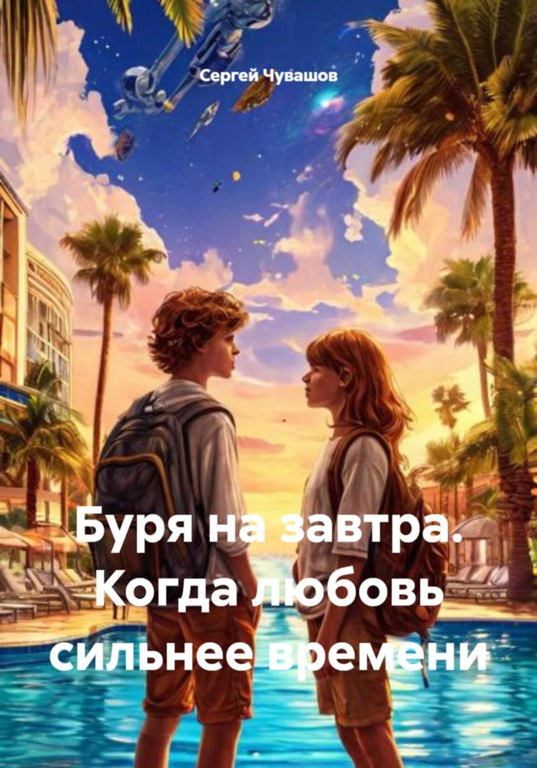 Обложка книги «Буря на завтра. Когда любовь сильнее времени»