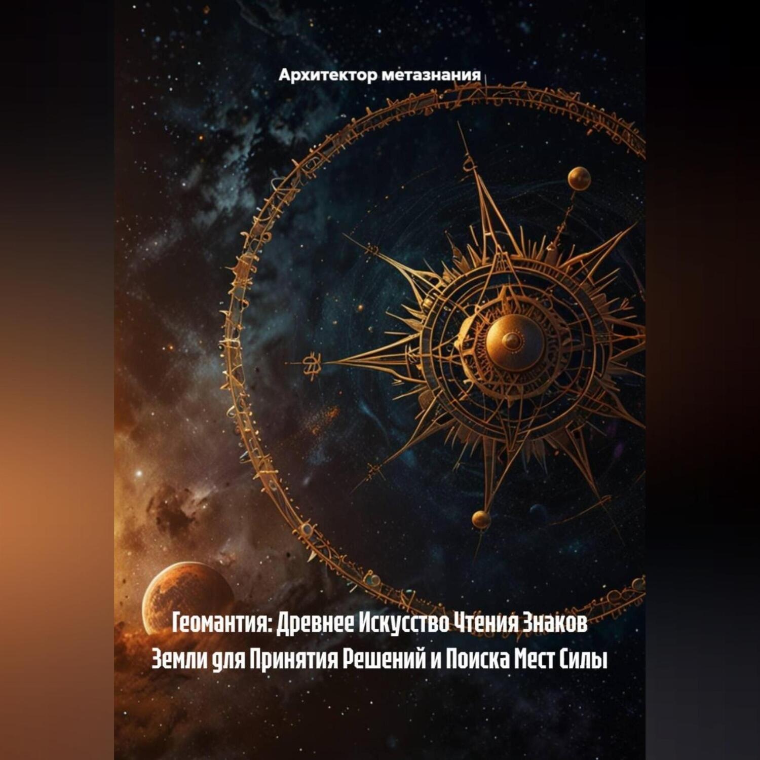 Обложка книги «Геомантия: Древнее Искусство Чтения Знаков Земли для Принятия Решений и Поиска Мест Силы»