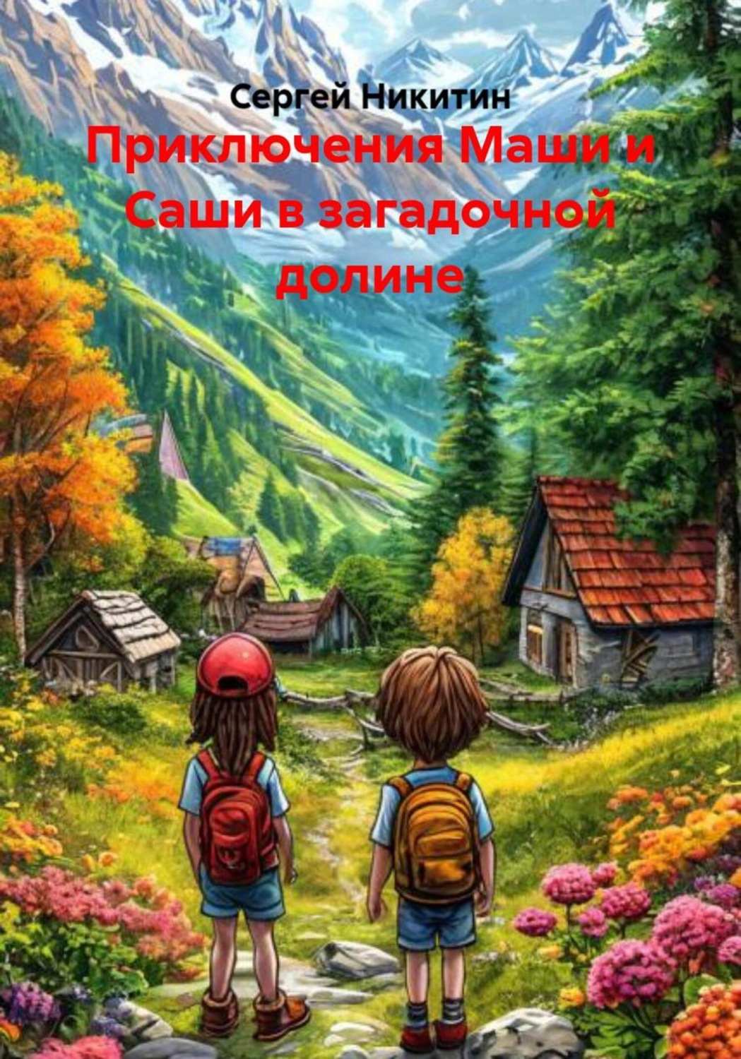 Обложка книги «Приключения Маши и Саши в загадочной долине»