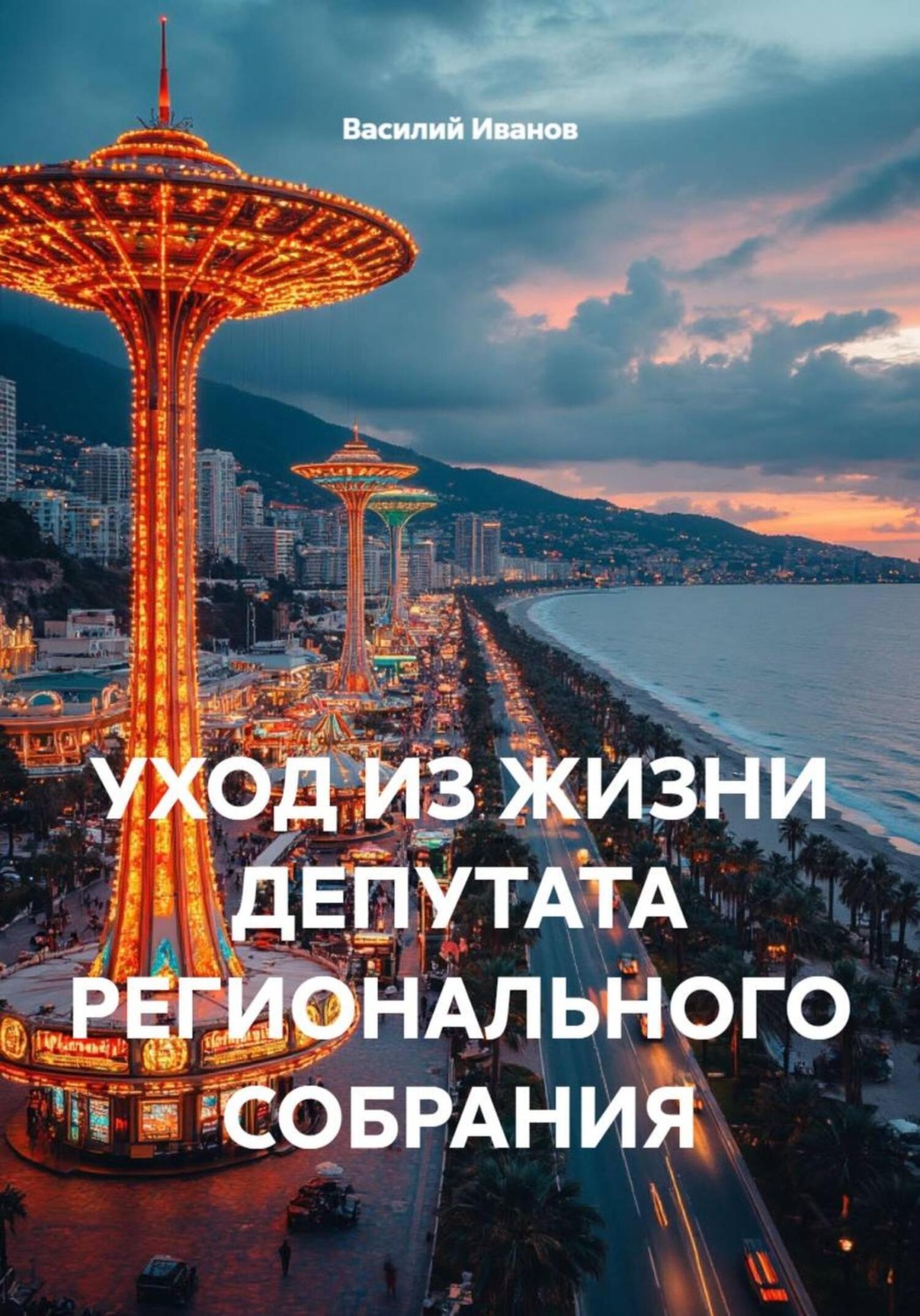 Обложка книги «УХОД ИЗ ЖИЗНИ ДЕПУТАТА РЕГИОНАЛЬНОГО СОБРАНИЯ»