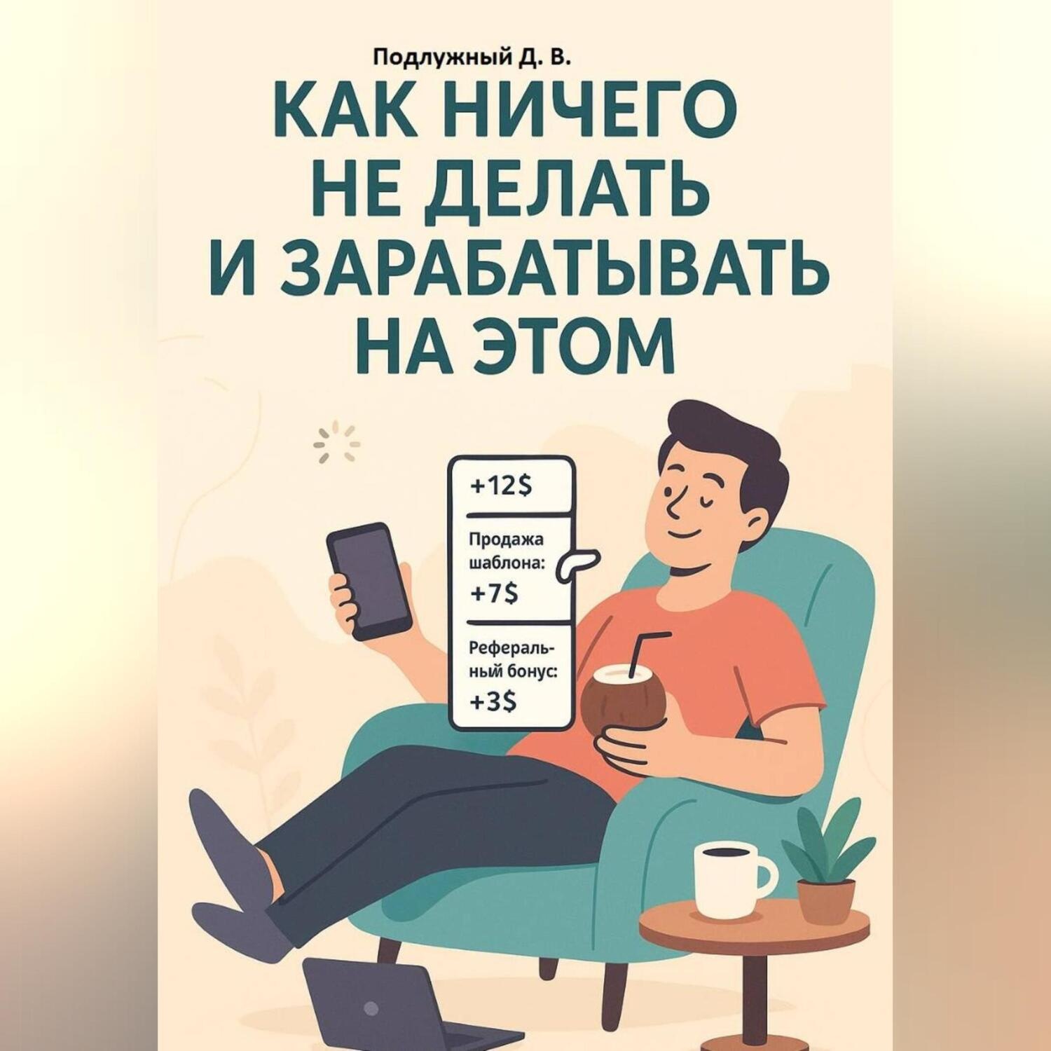 Обложка книги «Как ничего не делать и зарабатывать на этом»