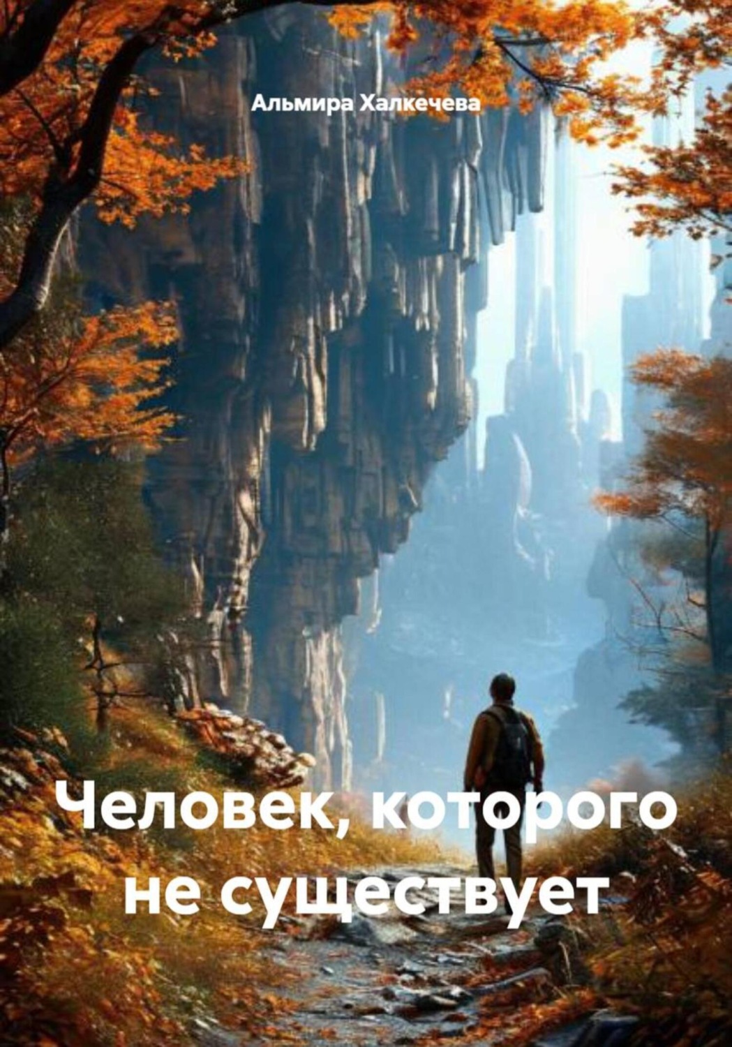 Обложка книги «Человек, которого не существует»