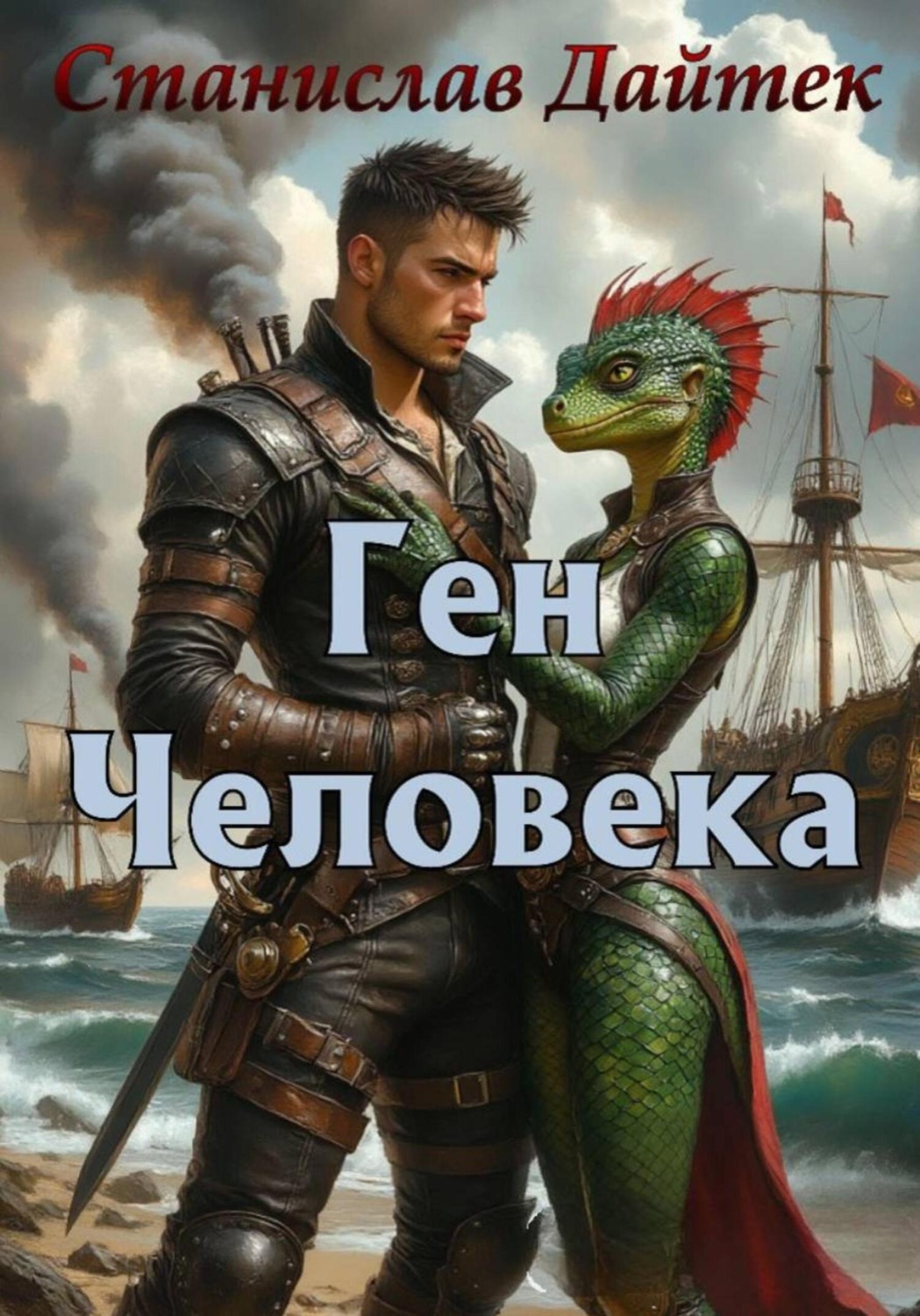 Обложка книги «Ген человека»
