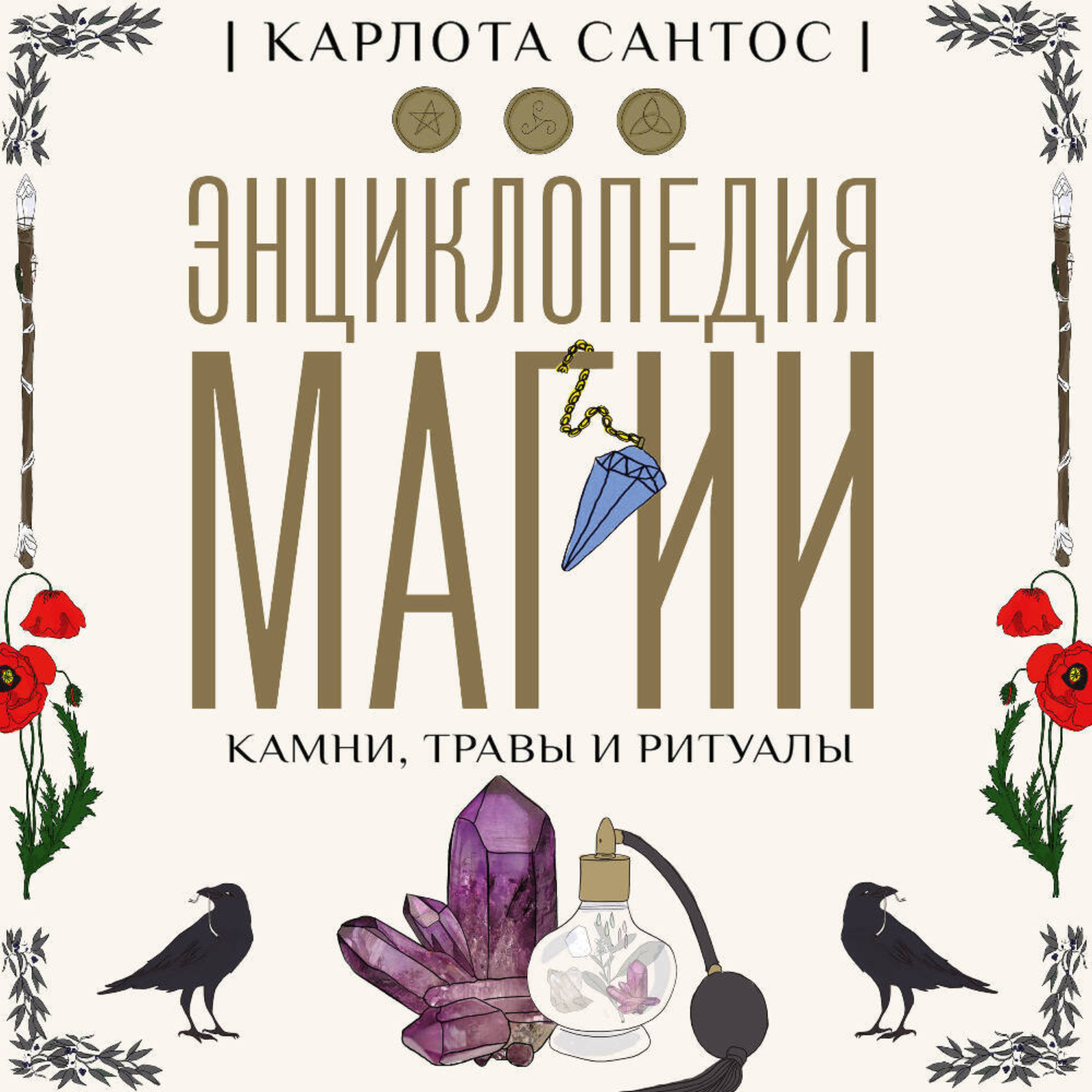 Обложка книги «Энциклопедия магии. Камни, травы, ритуалы»