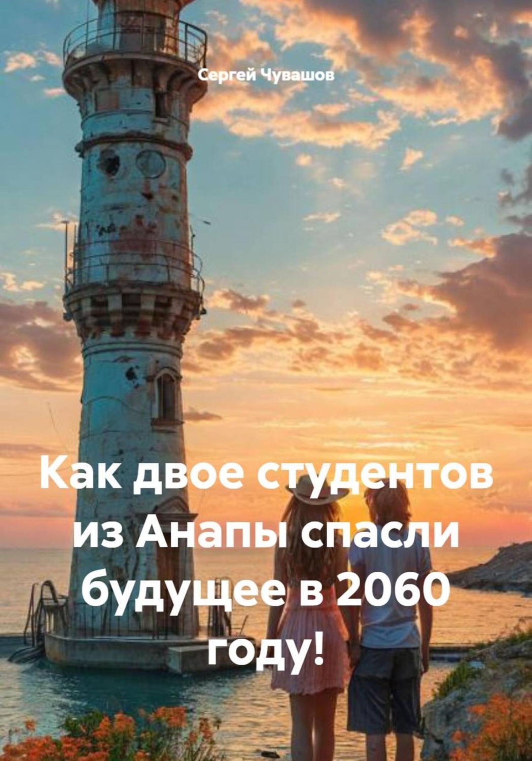 Обложка книги «Как двое студентов из Анапы спасли будущее в 2060 году!»