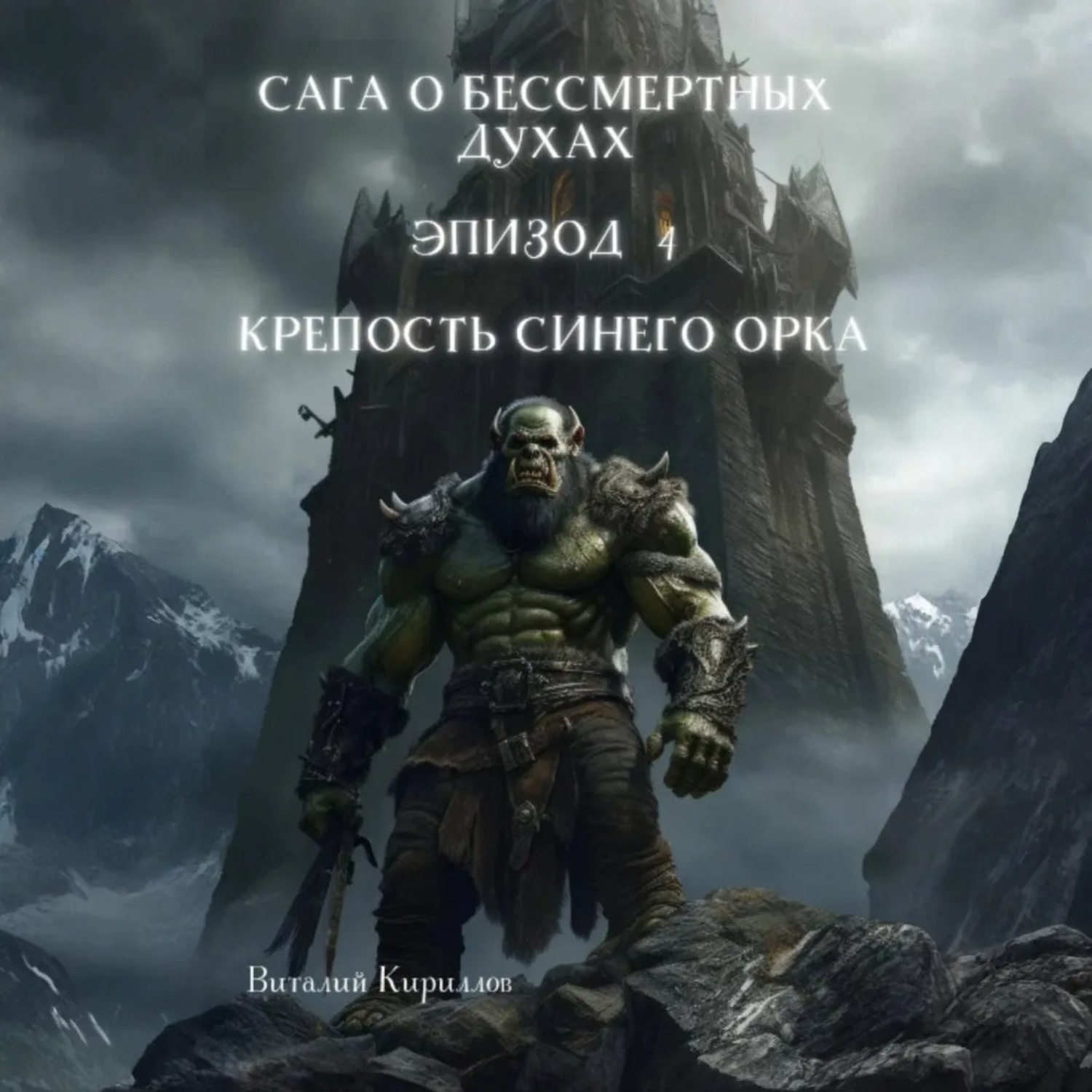 Обложка книги «Сага о бессмертных духах. Эпизод 4. Крепость Синего Орка»