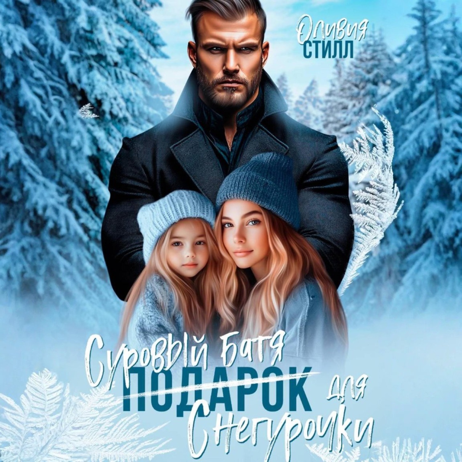 Обложка книги «Суровый батя для Снегурочки»