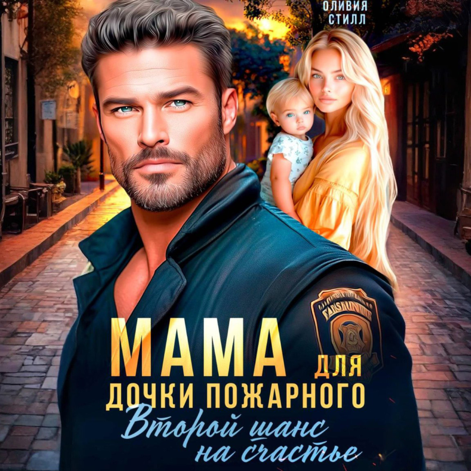 Обложка книги «Мама для дочки пожарного. Второй шанс на счастье»