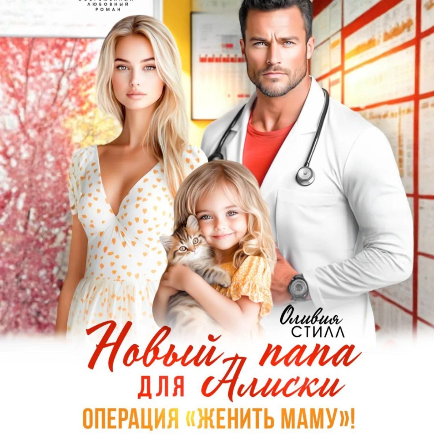 Обложка книги «Новый папа для Алиски. Операция «Женить маму!»»