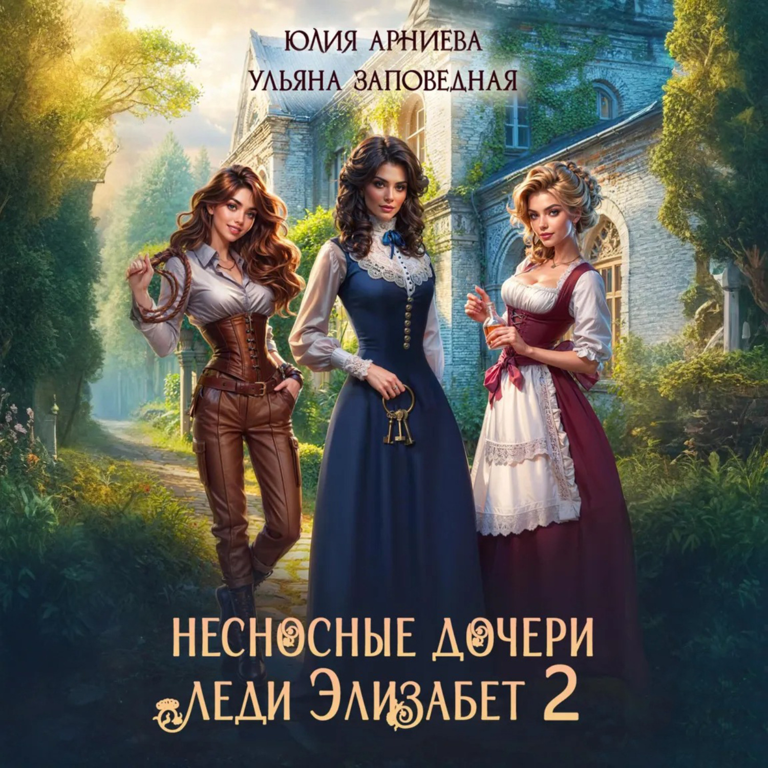 Обложка книги «Несносные дочери леди Элизабет 2»