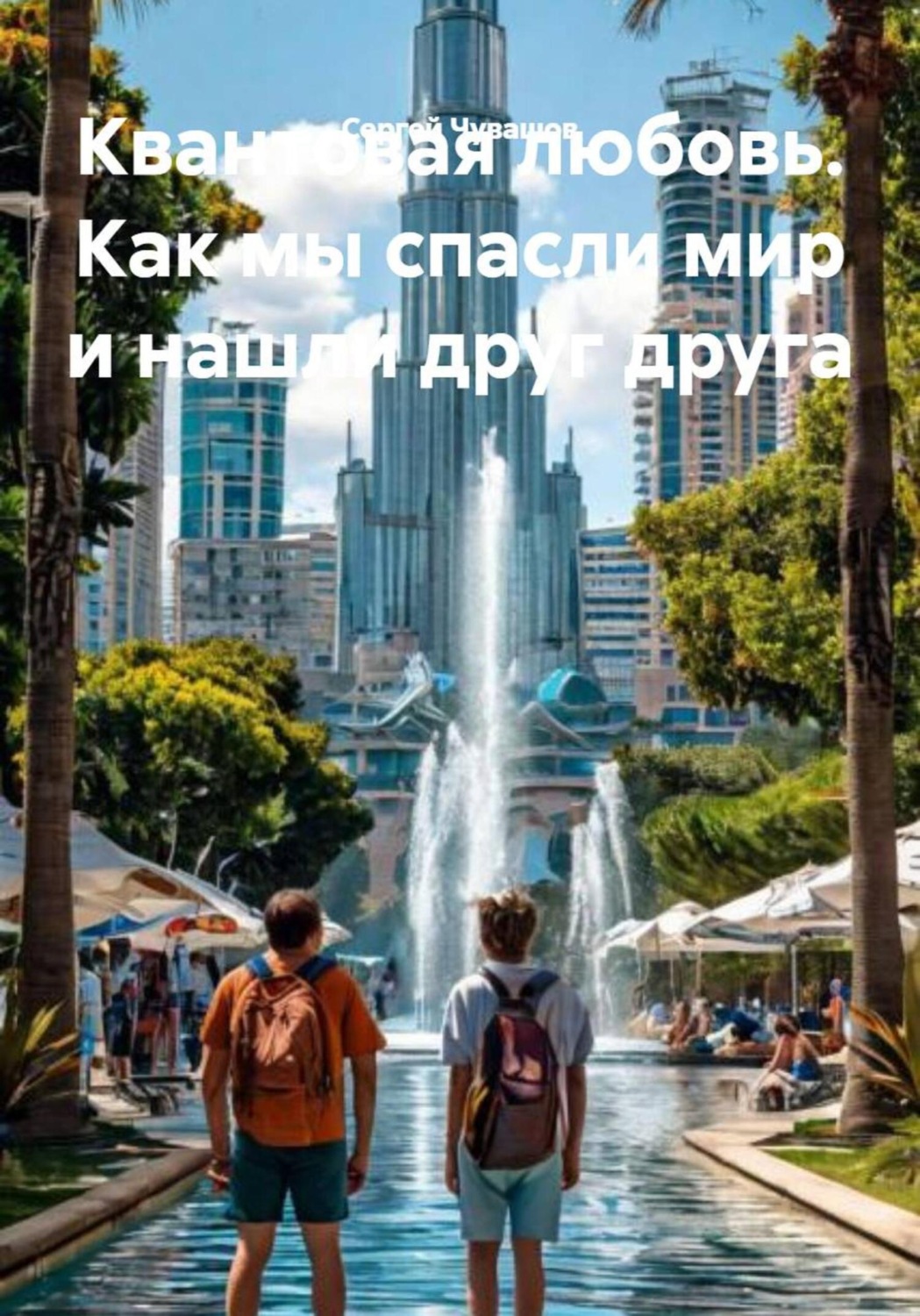 Обложка книги «Квантовая любовь. Как мы спасли мир и нашли друг друга»