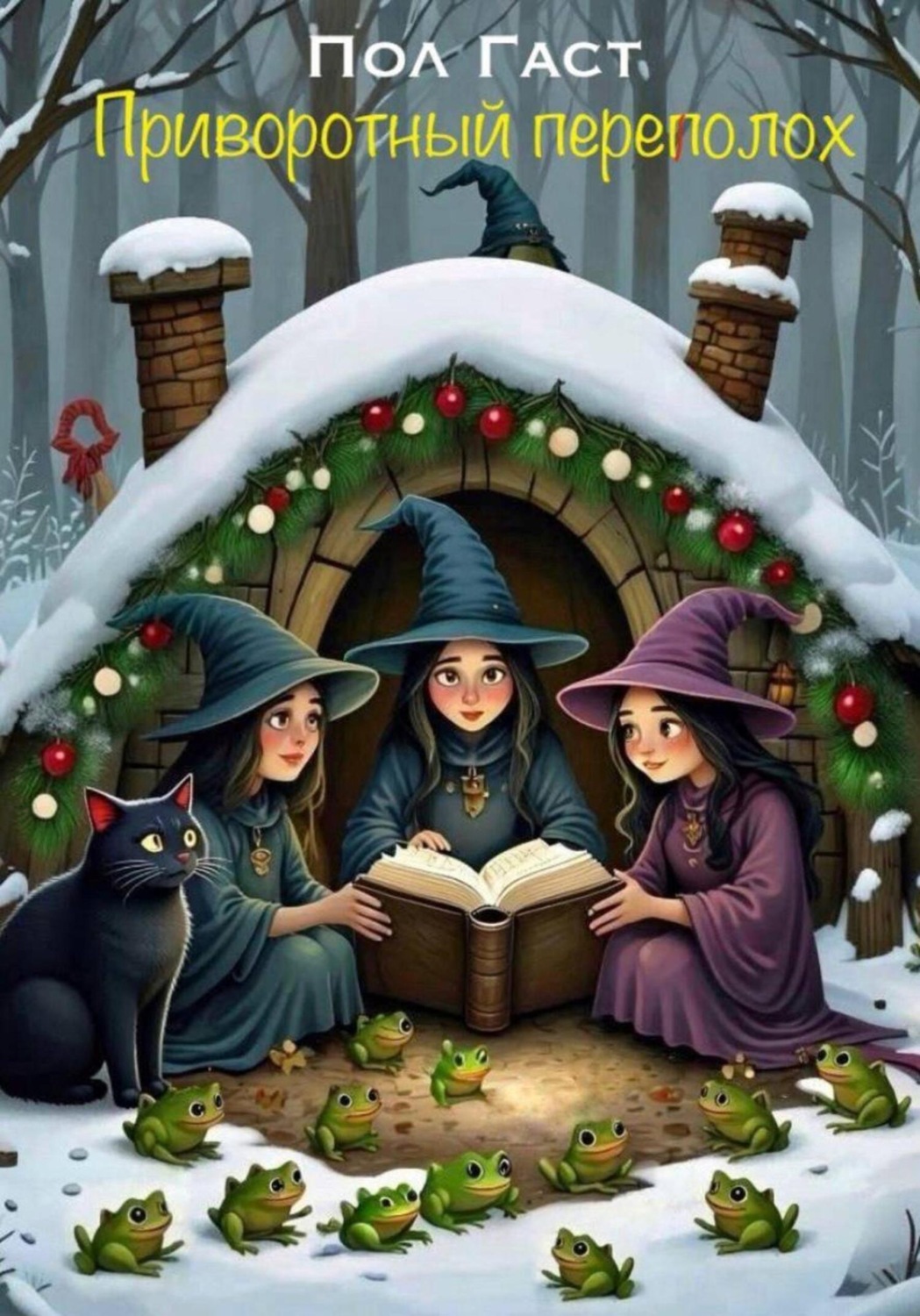 Обложка книги «Приворотный переполох»