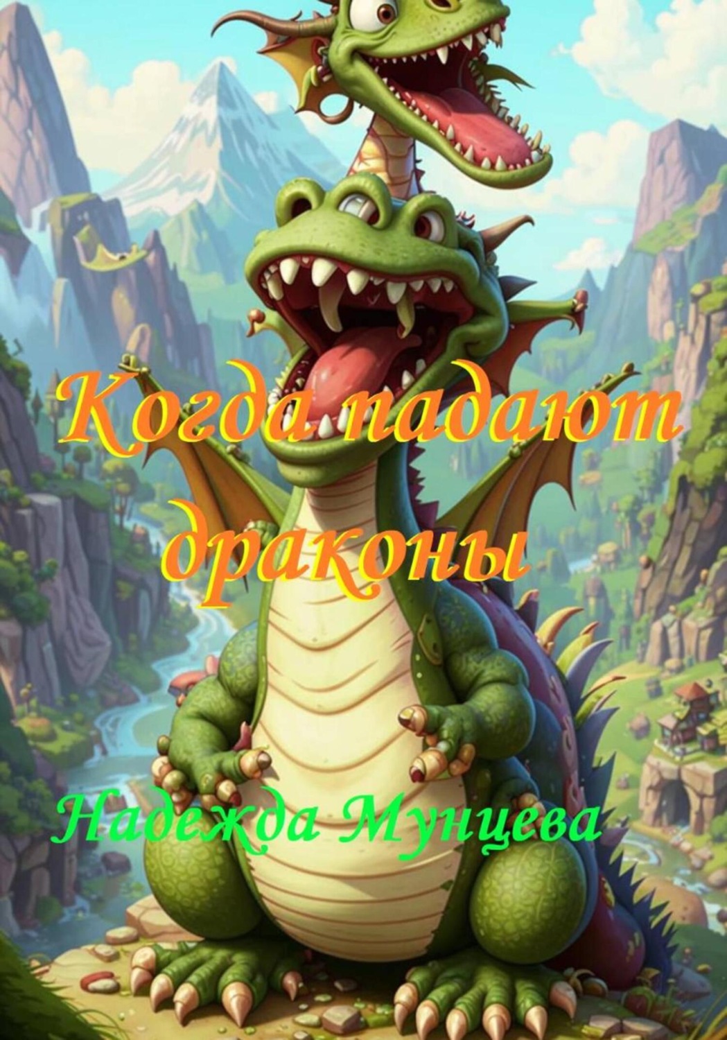 Обложка книги «Когда падают драконы»