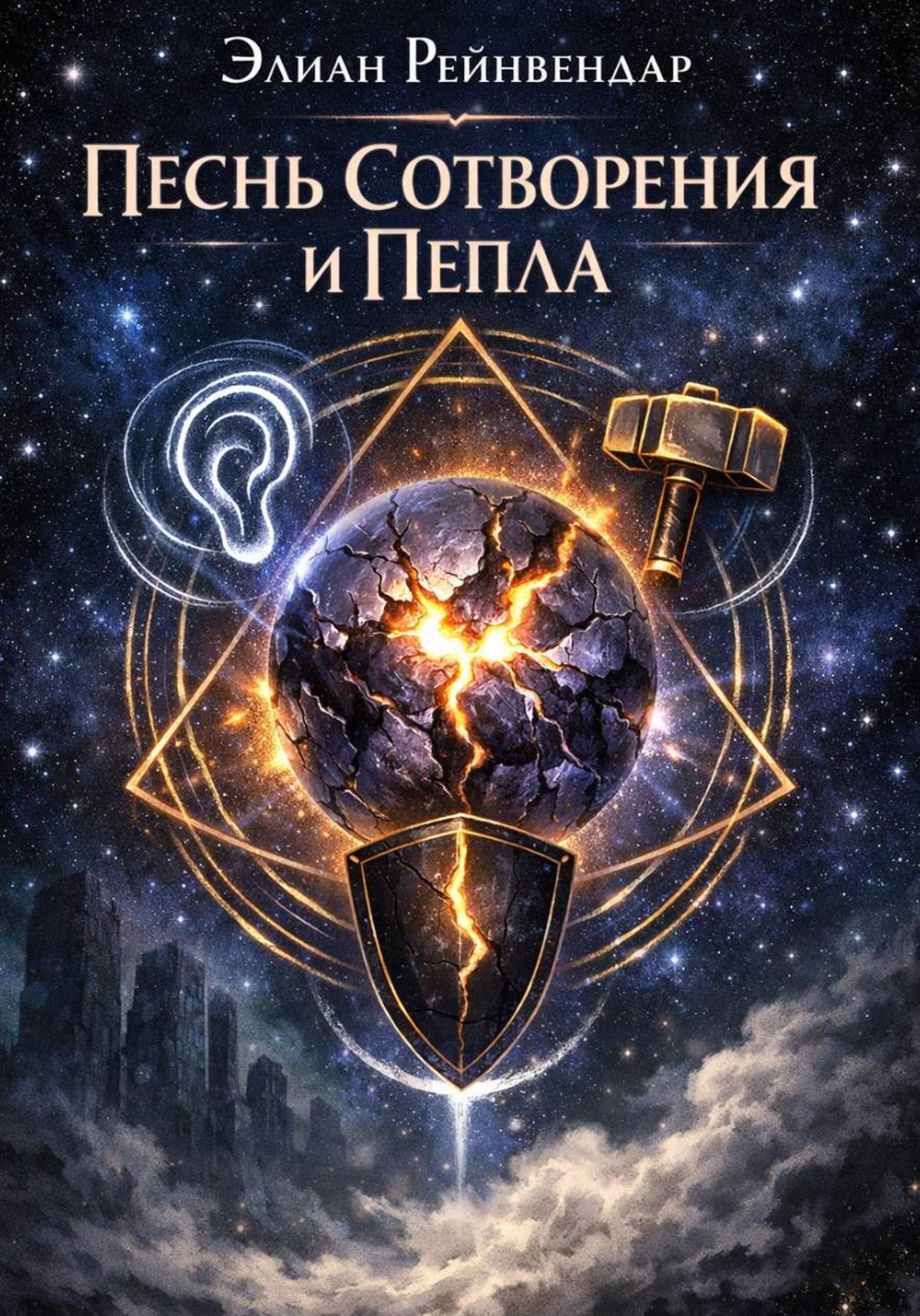Обложка книги «Песнь сотворения и пепла»