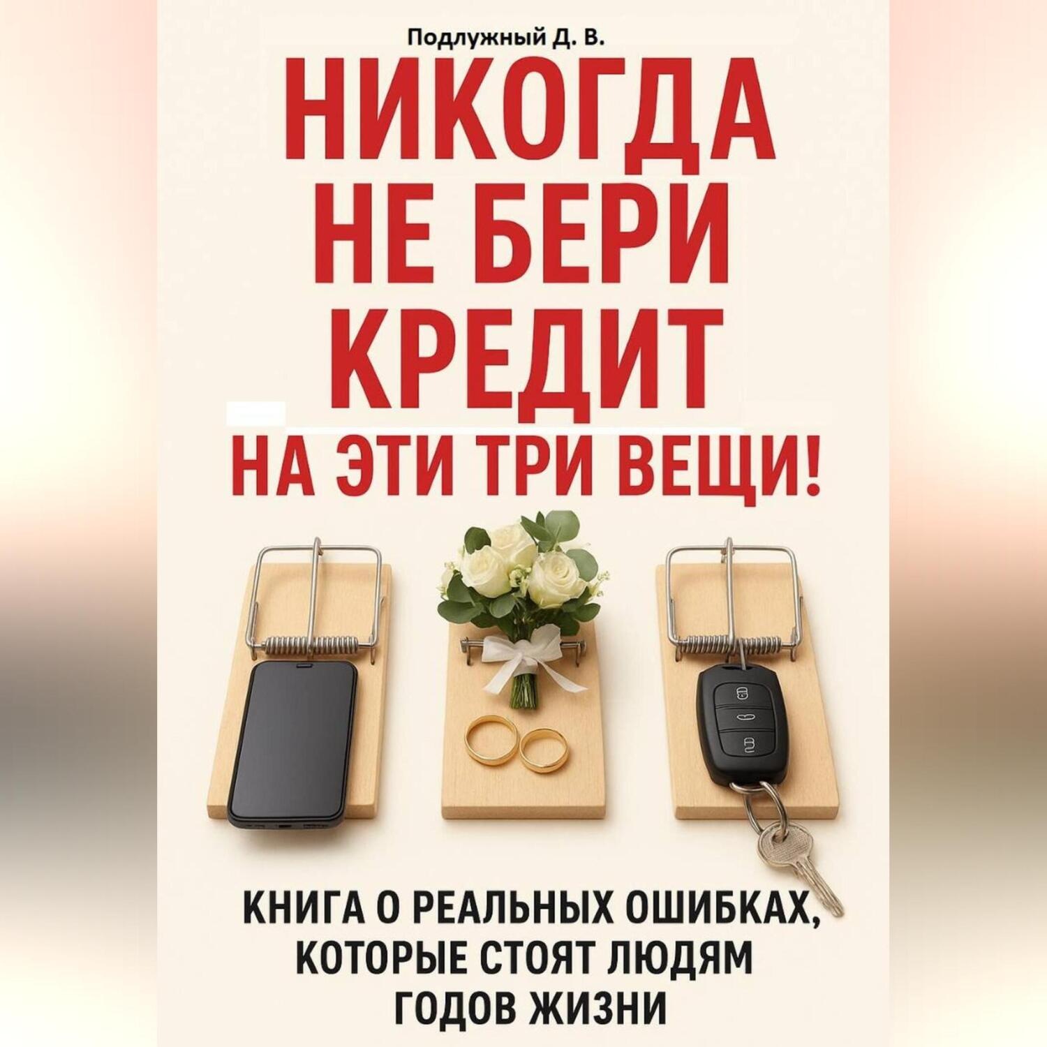 Обложка книги «Никогда не бери кредит на эти три вещи!»