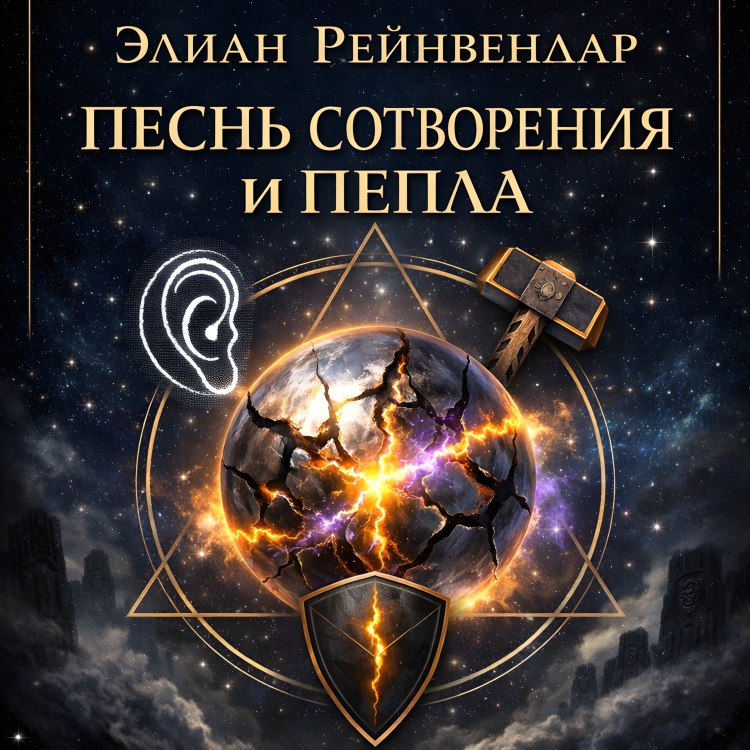 Обложка книги «Песнь сотворения и пепла»