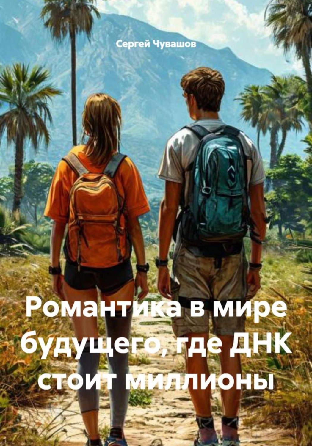 Обложка книги «Романтика в мире будущего, где ДНК стоит миллионы»