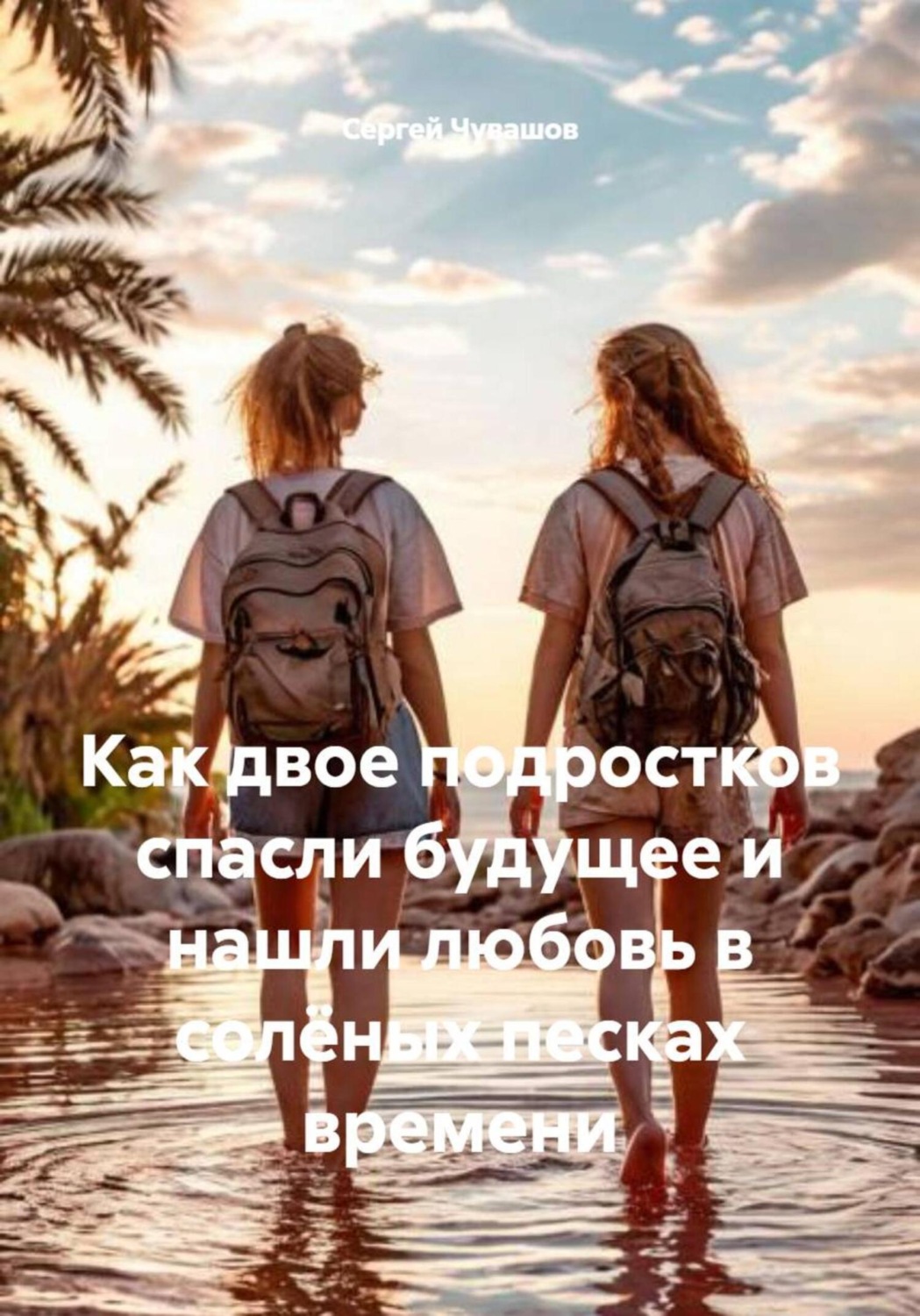 Обложка книги «Как двое подростков спасли будущее и нашли любовь в солёных песках времени»