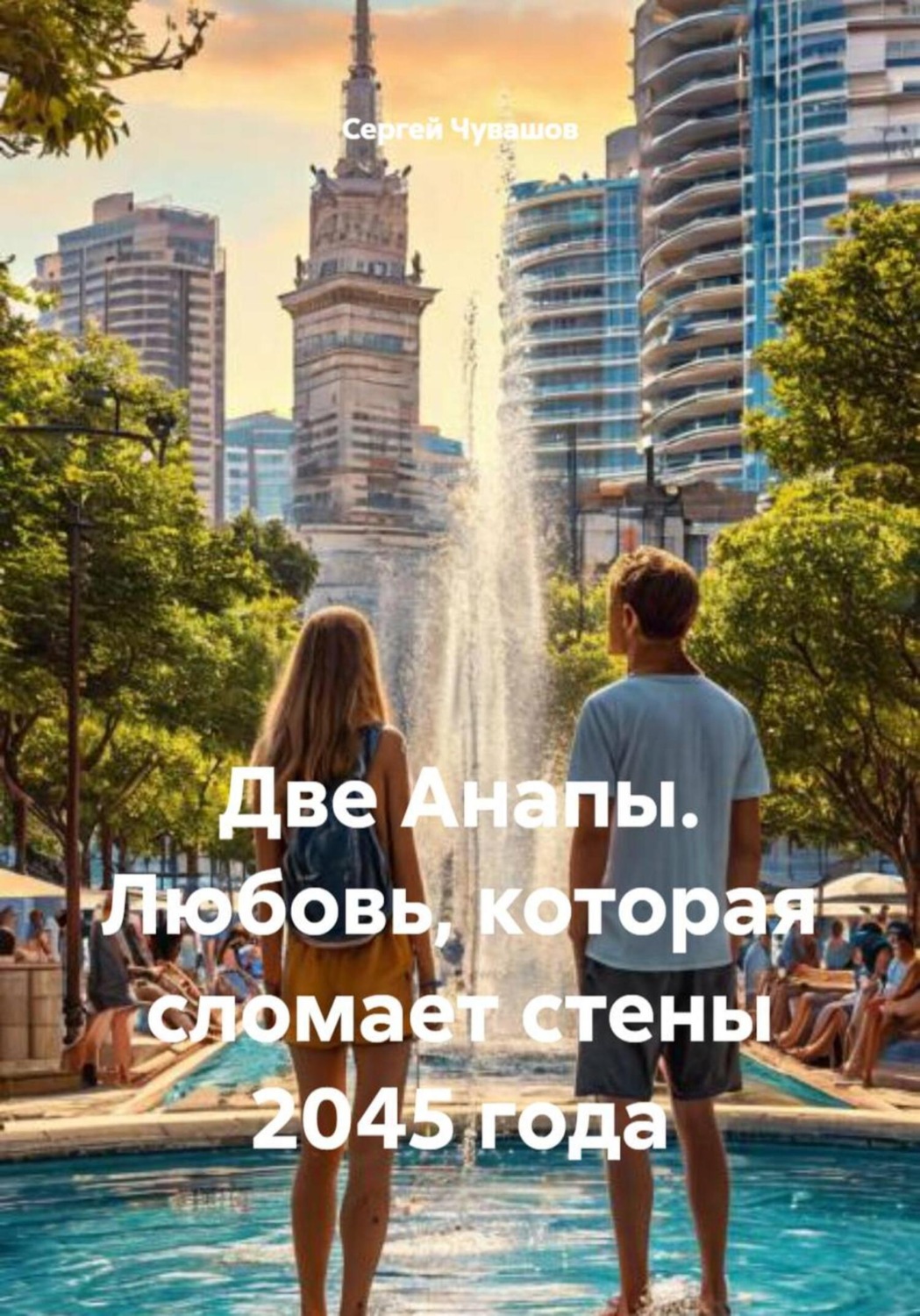 Обложка книги «Две Анапы. Любовь, которая сломает стены 2045 года»