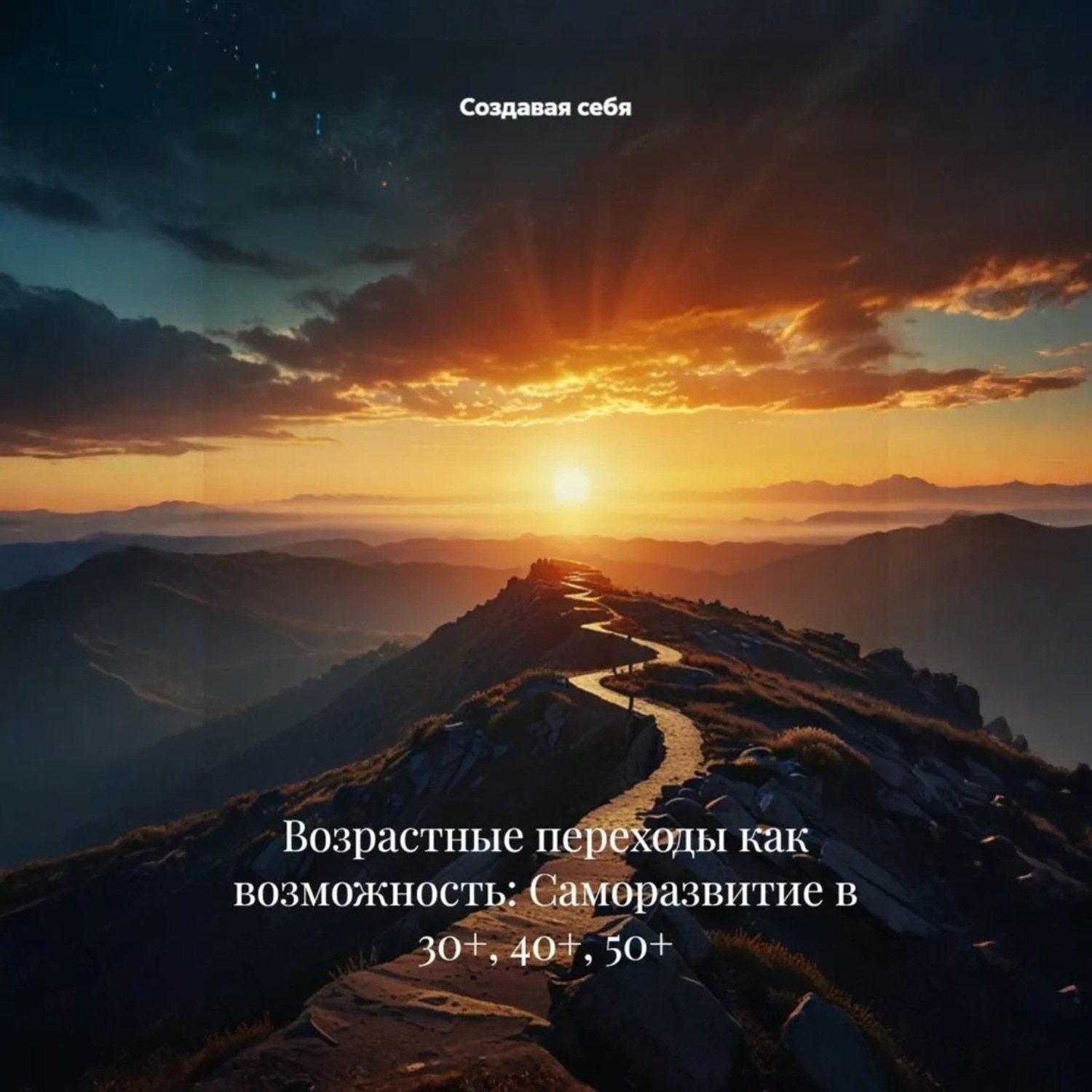 Обложка книги «Возрастные переходы как возможность: Саморазвитие в 30+, 40+, 50+»