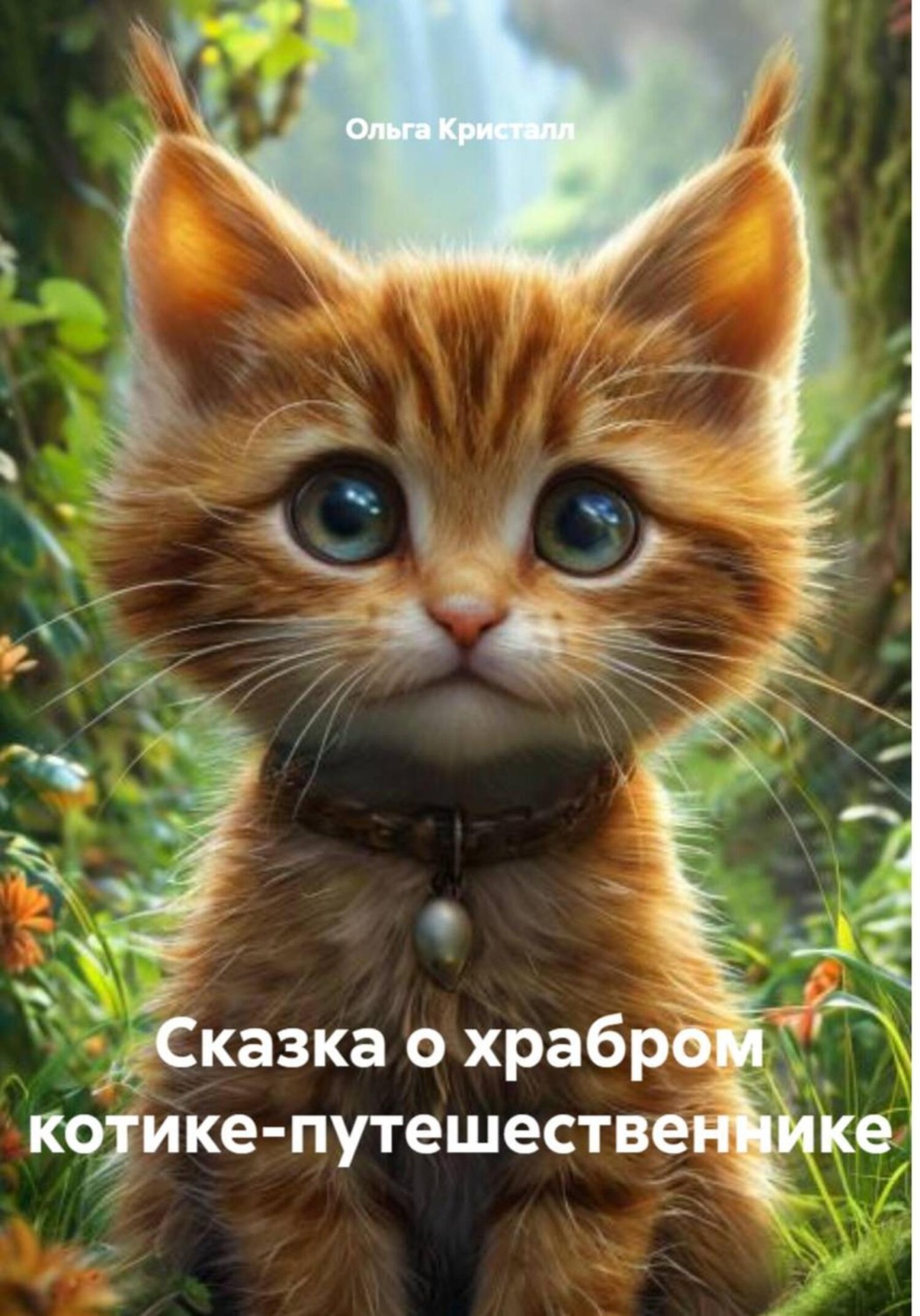 Обложка книги «Сказка о храбром котике-путешественнике»