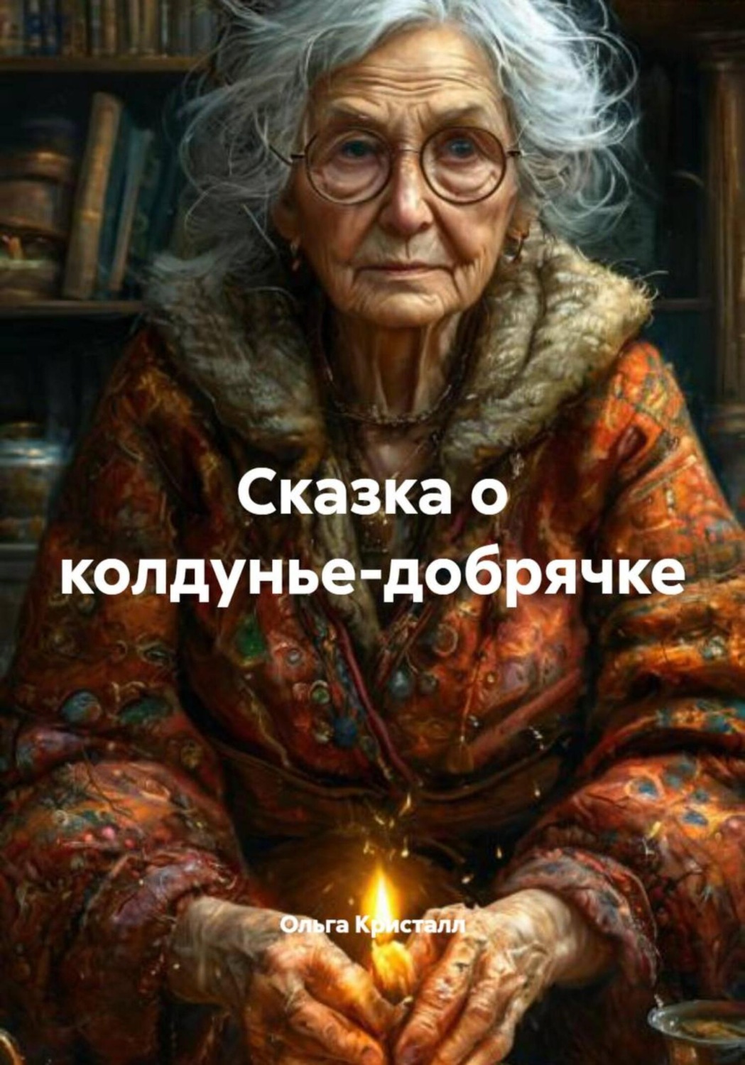 Обложка книги «Сказка о колдунье-добрячке»