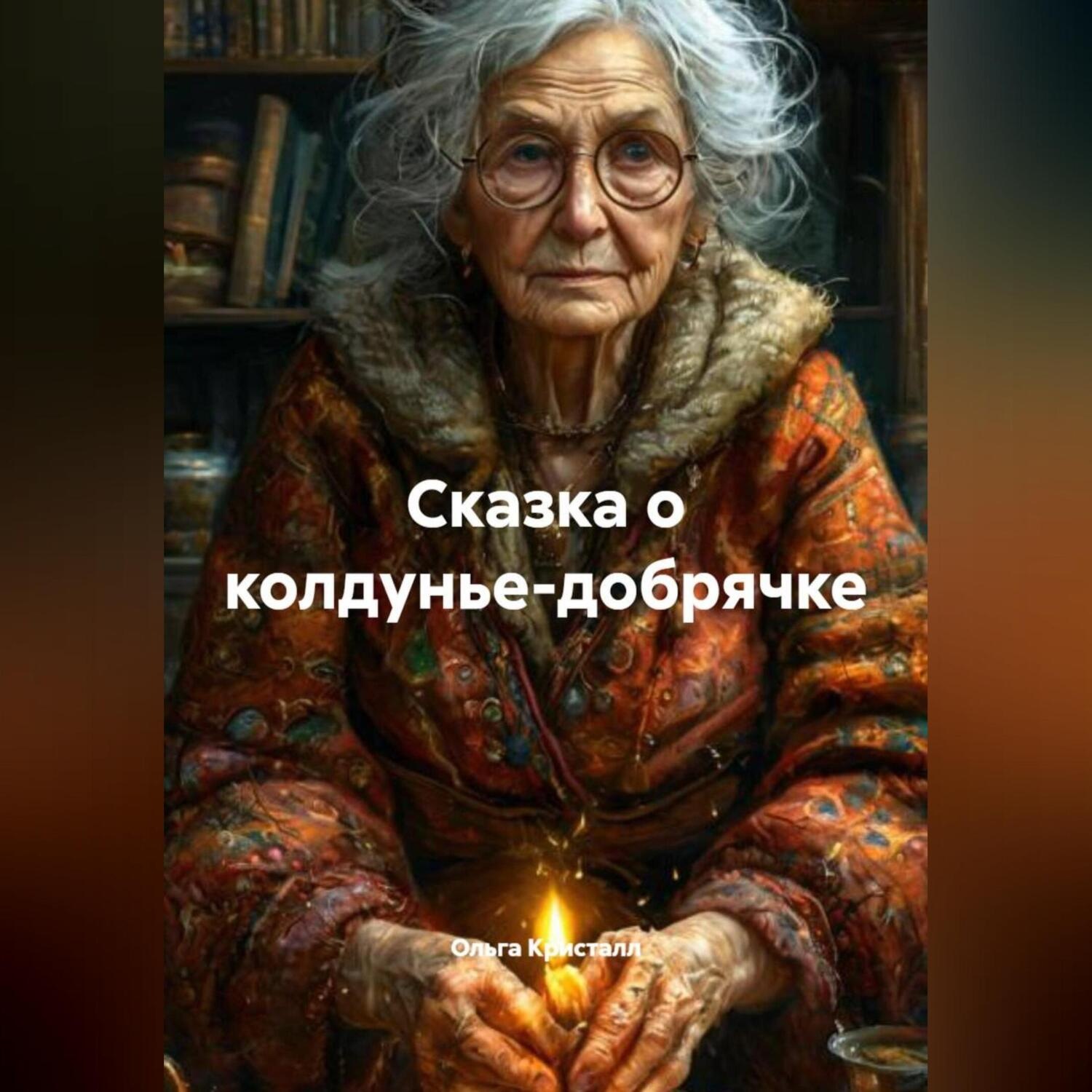 Обложка книги «Сказка о колдунье-добрячке.»